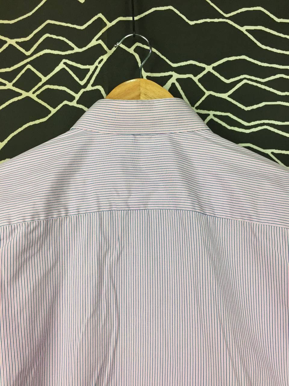 Eton Eton of Sweden Striped Slim Fit Cutaway Collar Shirt Size US L / EU 52-54 / 3 - 6 Thumbnail