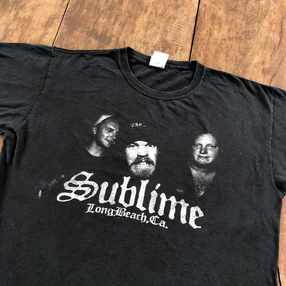 image of Band Tees x Rock Band Vintage Sublime Rock Band T Shirt in Black, Men's (Size Large)