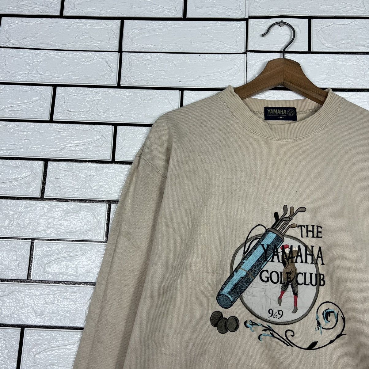 Yamaha Vintage 90's YAMAHA Golfing Outfit Sweatshirt #4305-C195 Size US M / EU 48-50 / 2 - 4 Thumbnail