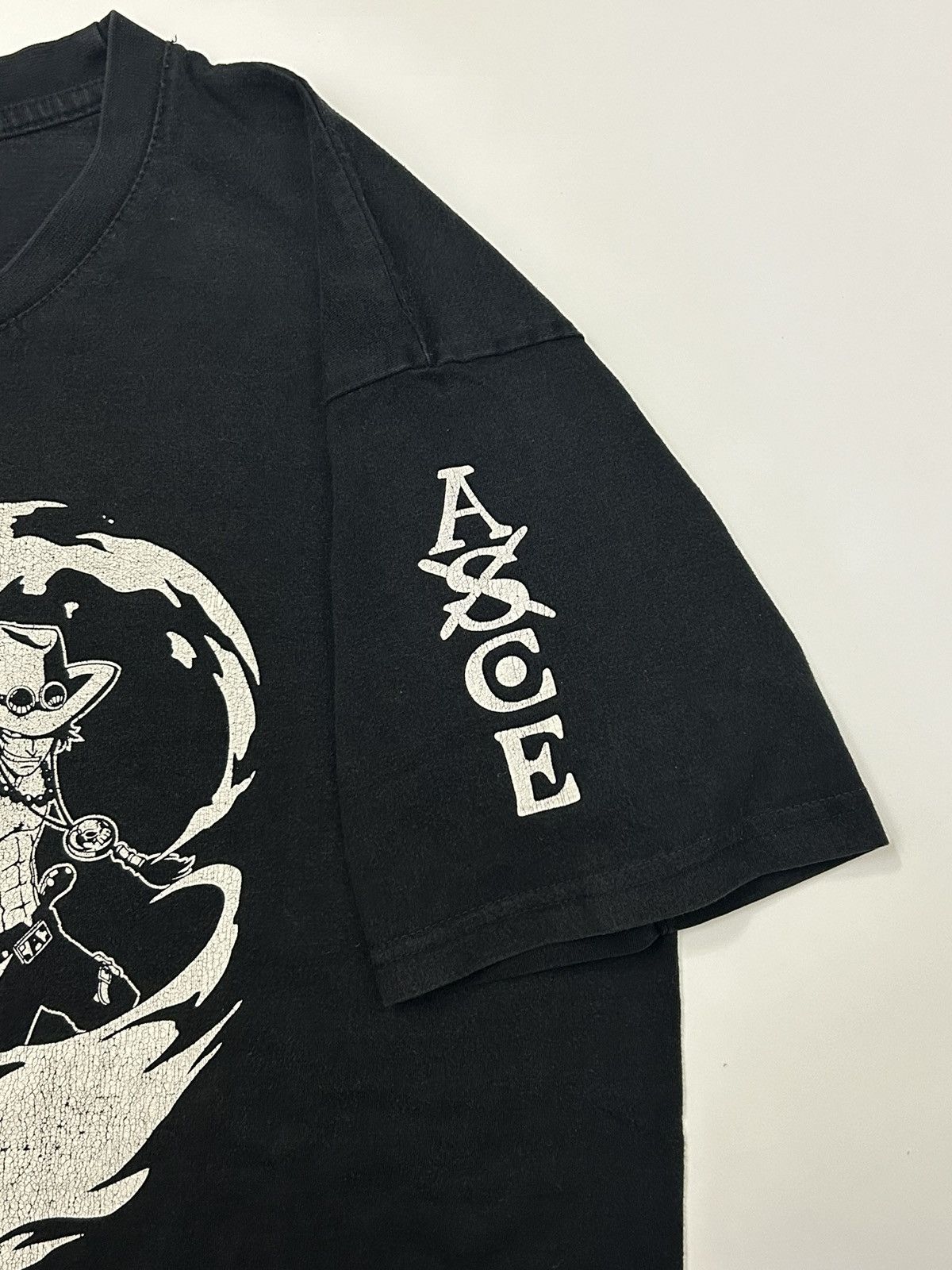 Anime × Japanese Brand × Vintage Vintage One Piece Portgas D. Ace Promo Anime T-Shirt Size US M / EU 48-50 / 2 - 4 Thumbnail
