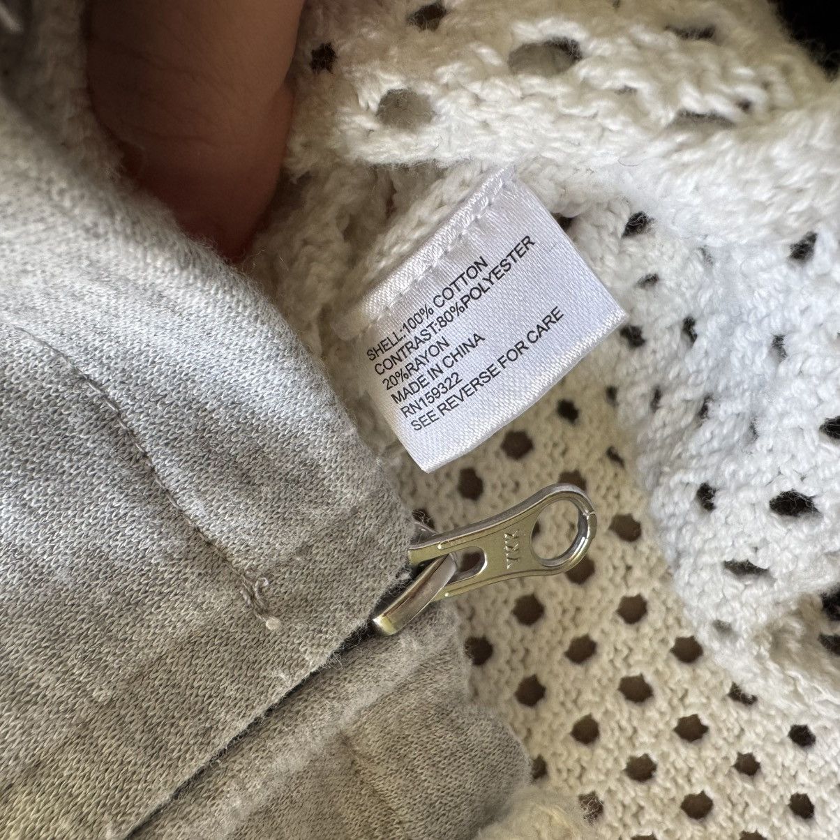 Central Park West Anthropologie CENTRAL PARK WEST Striped Dickey Knit Cardigan Size XS / US 0-2 / IT 36-38 - 6 Thumbnail