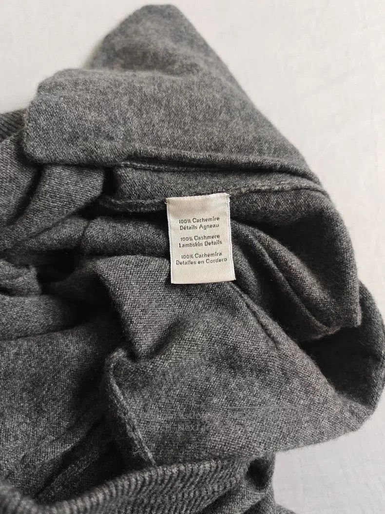 Hermes Hermes size L Men's cashmere knit track pants, gray, 100% c Size US 26 / EU 42 - 5 Thumbnail