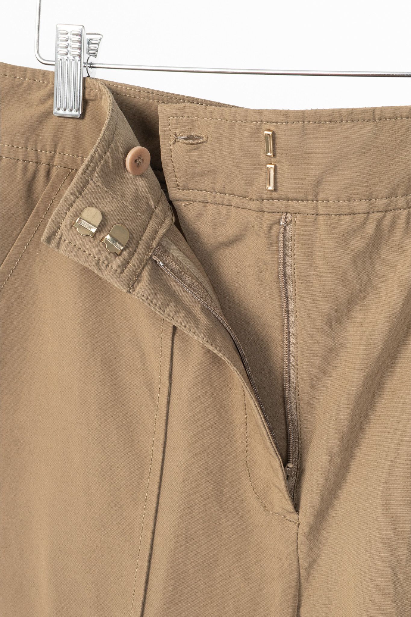 Veronica Beard Veronica Beard Dari Sepia Cotton Faille Cargo Pants Size 28" / US 6 / IT 42 - 9 Thumbnail