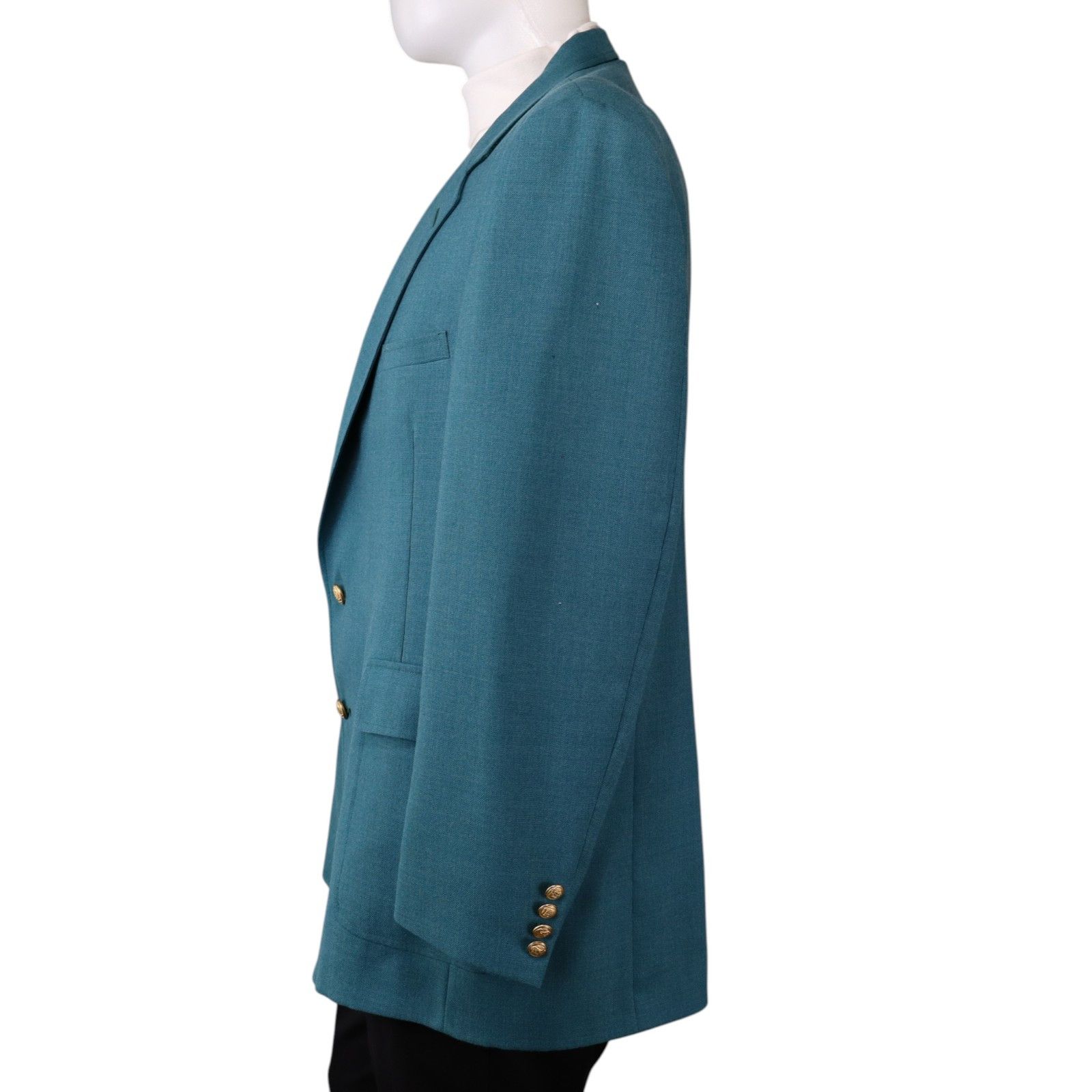 Hardwick Vintage Hardwick USA Hopsack Blazer 48L Masters Green Size 48L - 5 Thumbnail