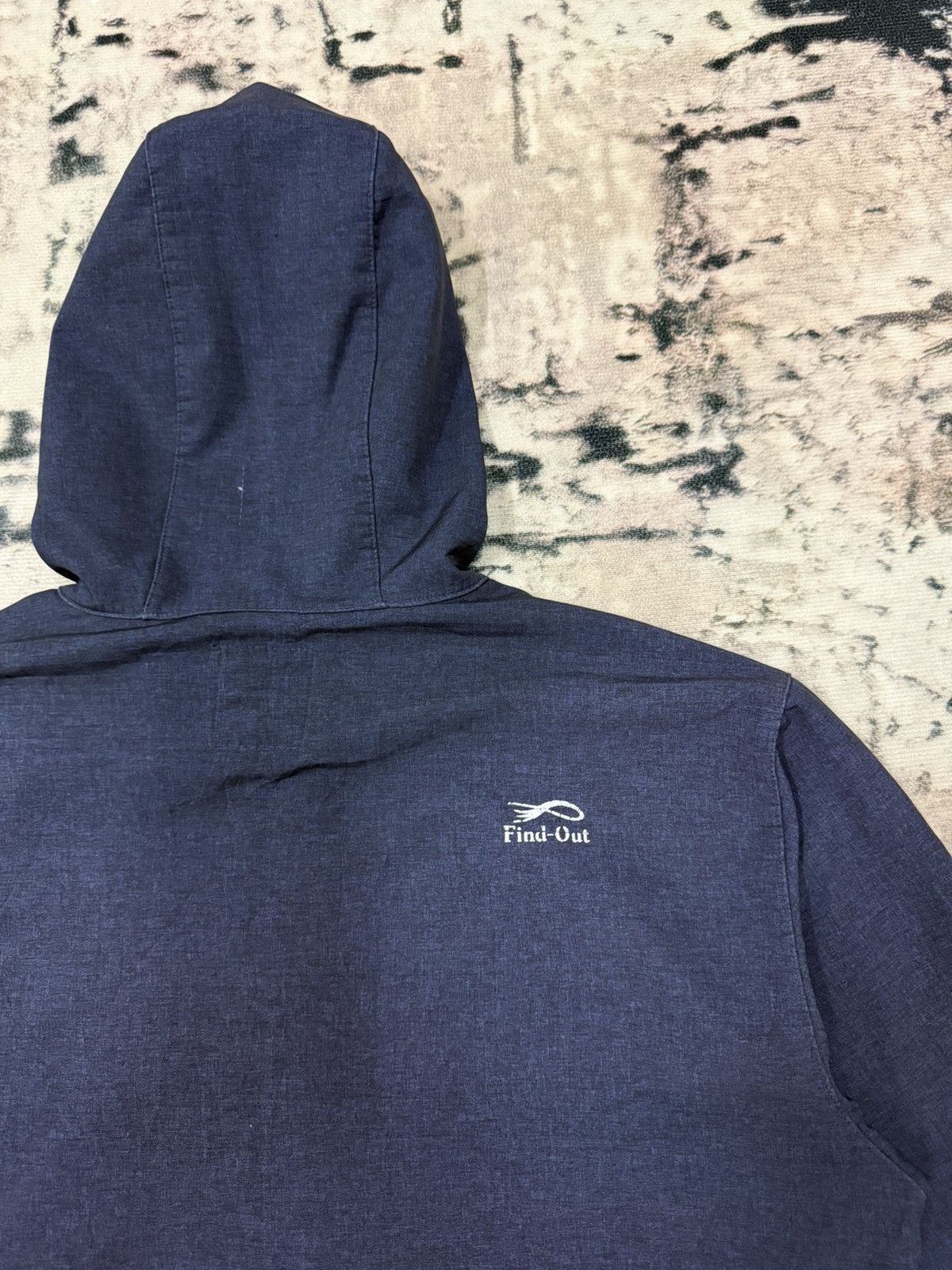 Japanese Brand Find-Out Zip Up Sweater Hoodie Size US L / EU 52-54 / 3 - 14 Thumbnail