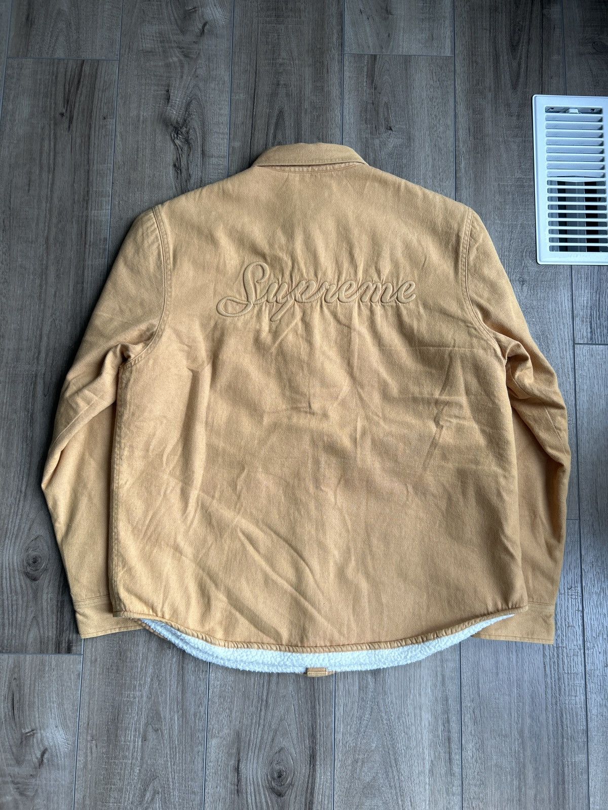 Supreme Supreme Sherpa Lined Denim Shirt FW18 Size US L / EU 52-54 / 3 - 3 Thumbnail