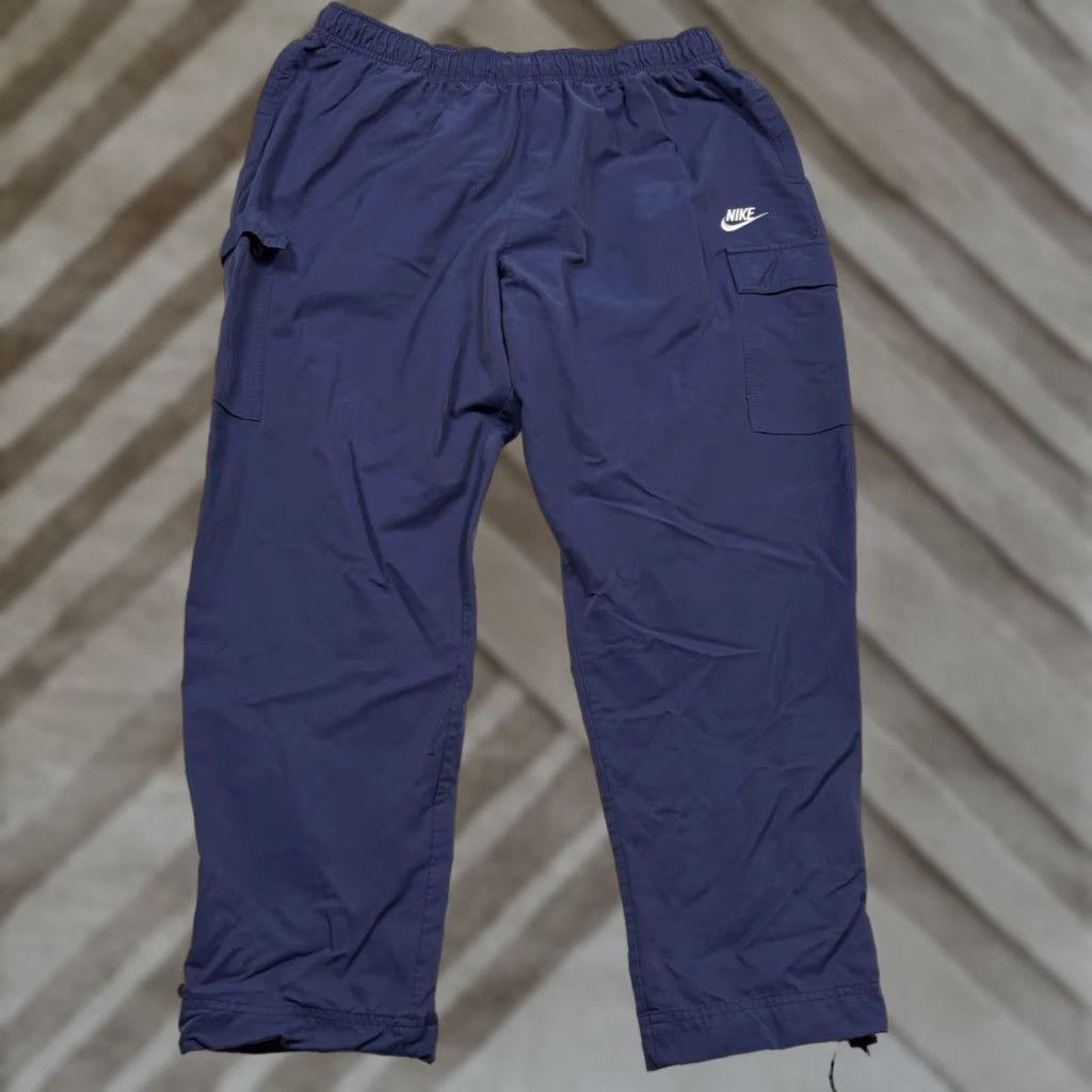 Nike Tech Pack Sportswear Woven Navy Blue Cargo Pants Mens 2XL Track CU4325-410