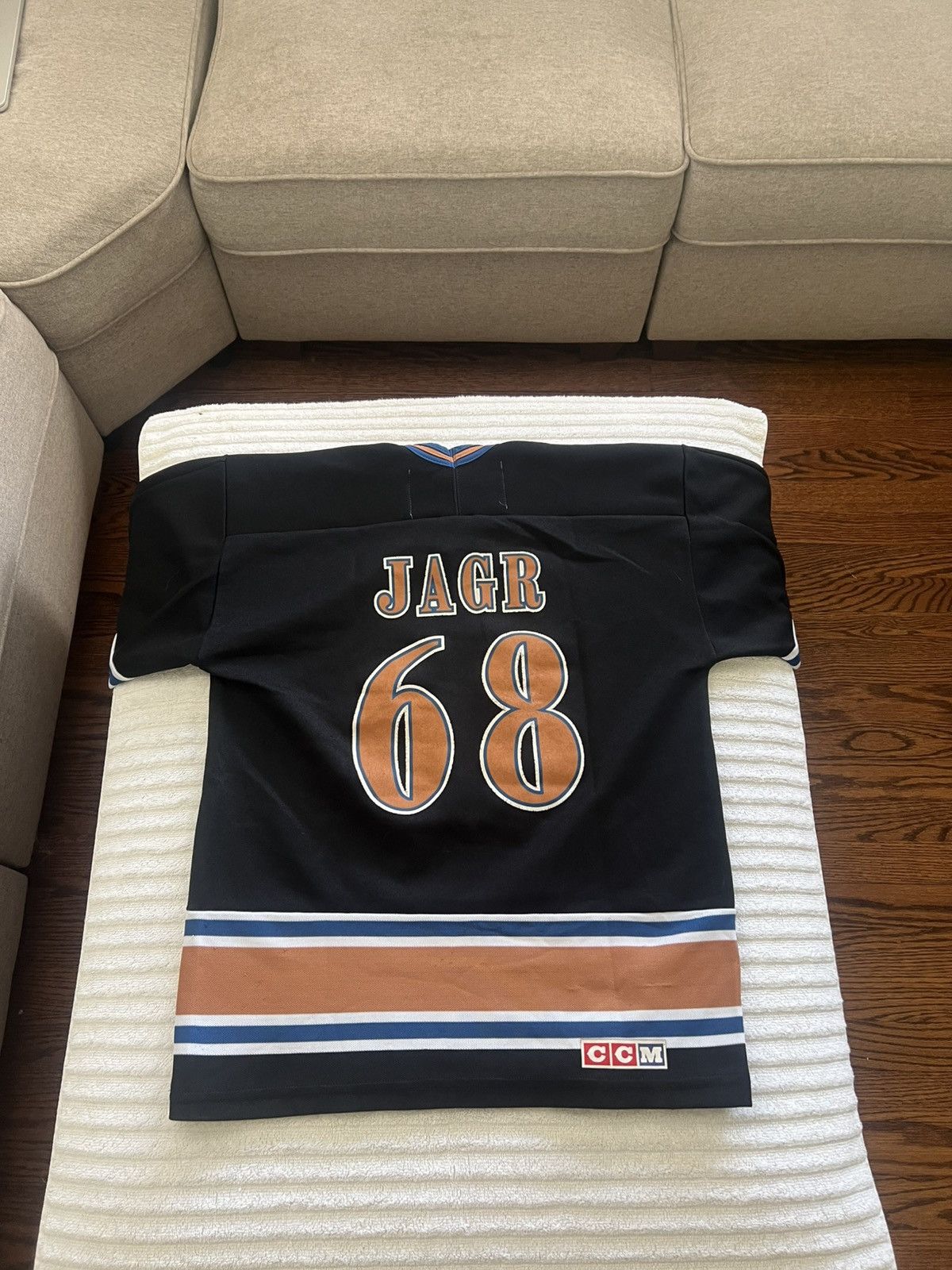 Ccm Vintage Washington Capitals Jaromir Jagr Jersey, Black Size US XS / EU 42 / 0 - 2 Thumbnail