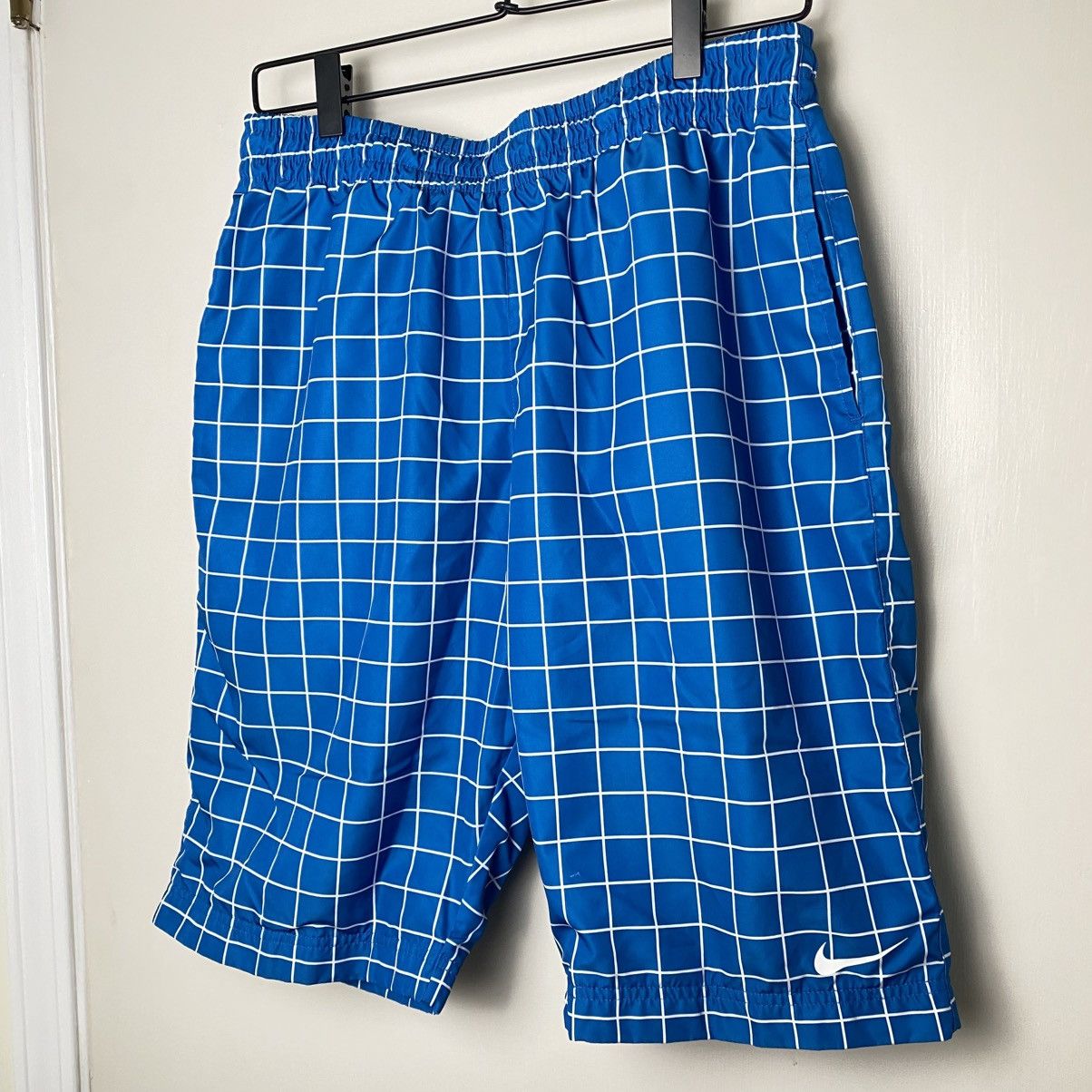 Nike Nike Y2K Swim Trunks Blue Checkered Size US 30 / EU 46 - 1 Thumbnail