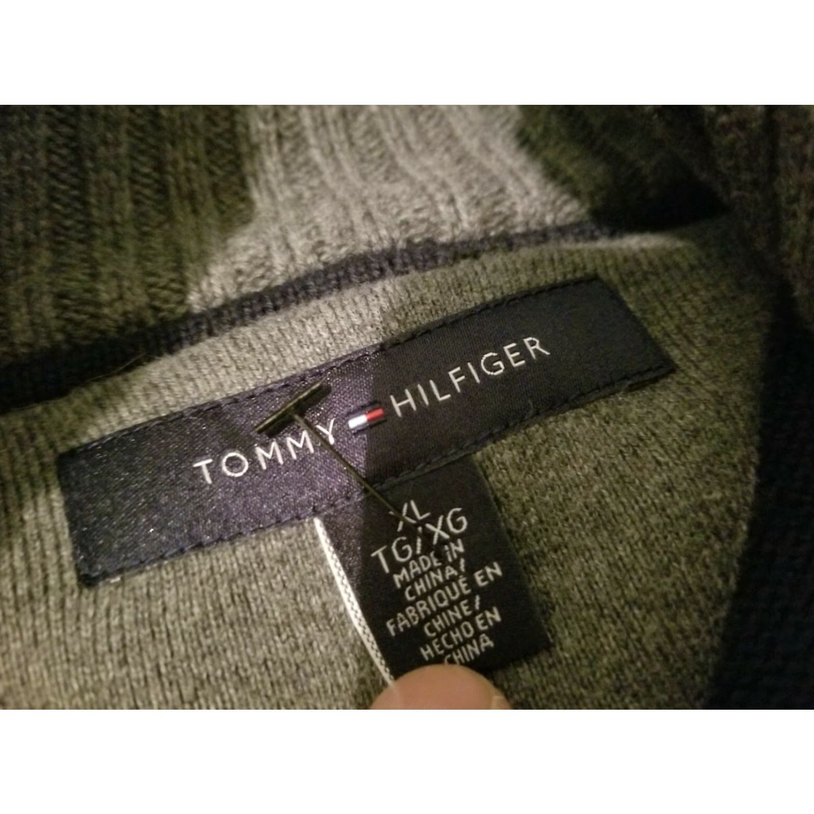 Tommy Hilfiger Mens Tommy Hilfiger Jacket 3-in-1 XL Navy Blue Cotton Size US XL / EU 56 / 4 - 3 Thumbnail