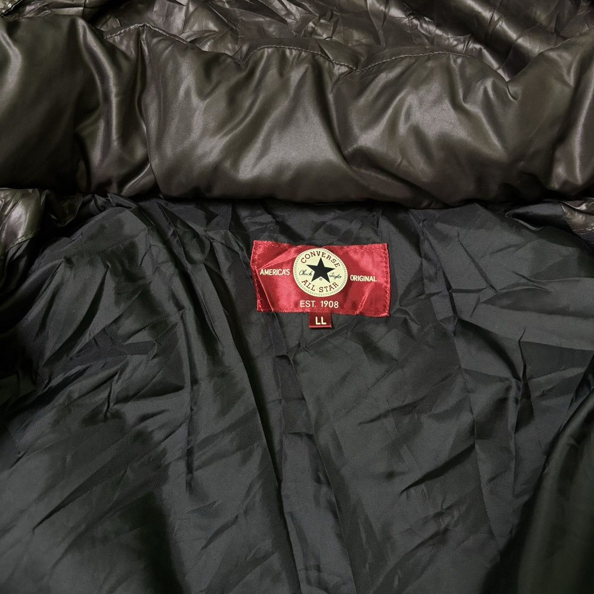 Converse × If Six Was Nine × Le Grande Bleu (L.G.B.) Vintage converse Fur jacket down puffer Y2K japan Size US L / EU 52-54 / 3 - 9 Thumbnail