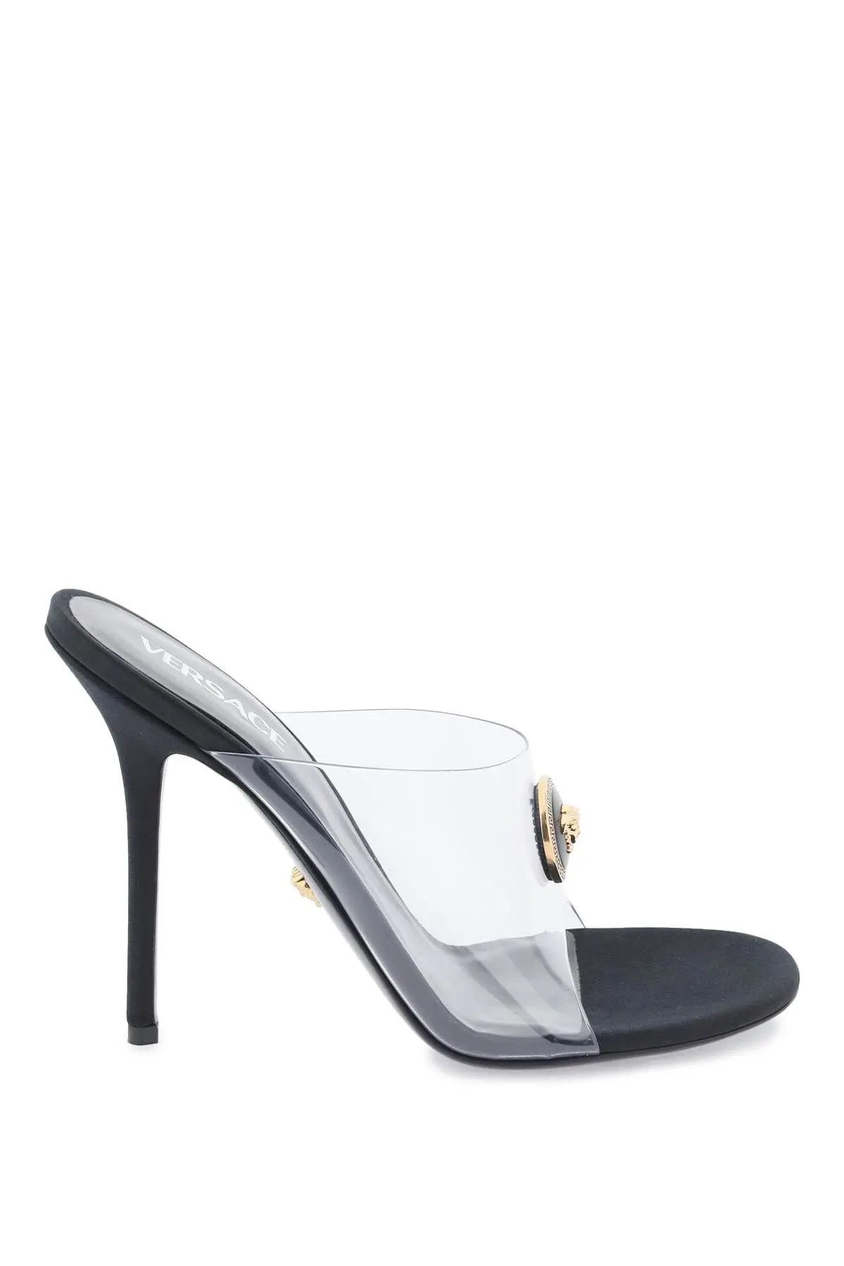 image of Versace O1S22I1N1223 Vagabond Mule Shoess In Black Shoes, Women's (Size 10)