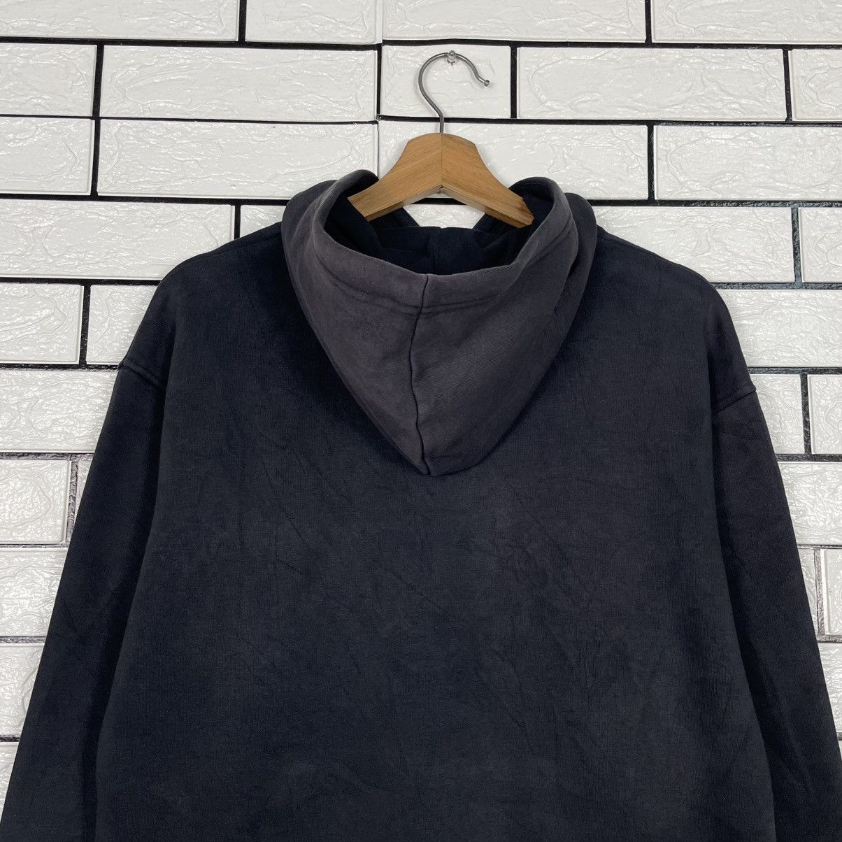 Adidas Adidas Big Logo Black Pullover Hoodie Size US M / EU 48-50 / 2 - 8 Thumbnail
