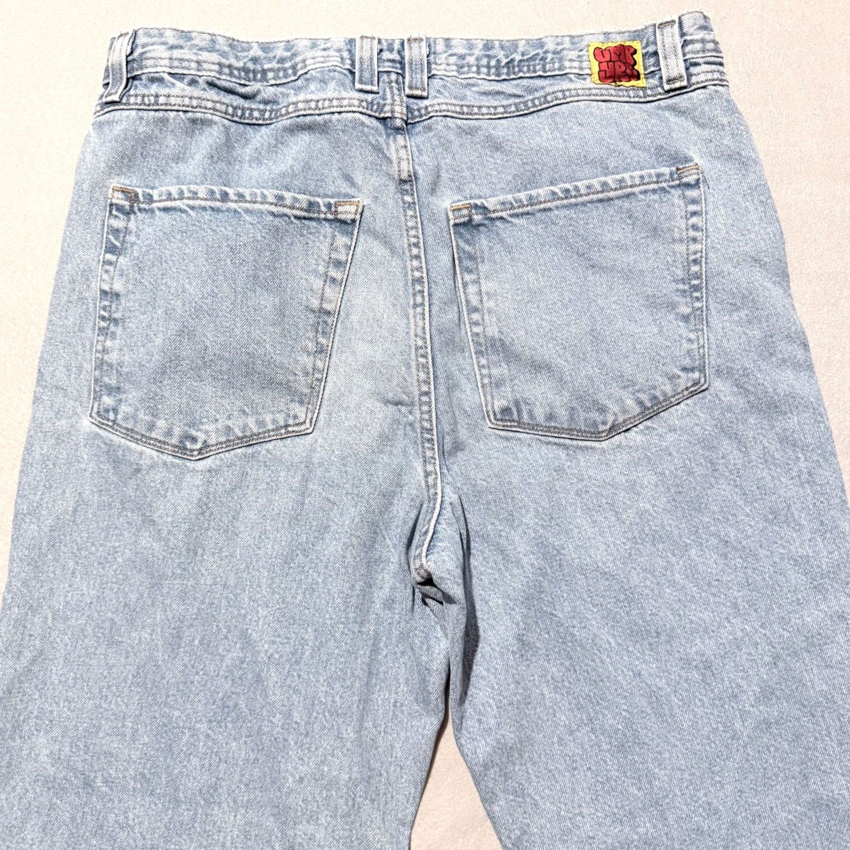 Empyre Empyre Jeans Men's Light Blue Denim 5-Pocket 36x27 Straight Relaxed Skate Jeans Size US 36 / EU 52 - 4 Thumbnail
