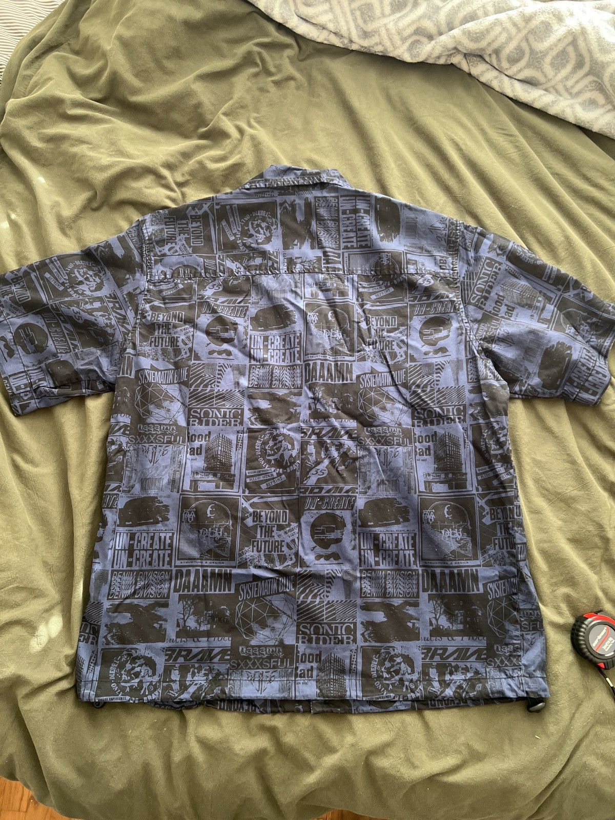 Diesel Vintage Diesel button up Size US L / EU 52-54 / 3 - 2 Thumbnail