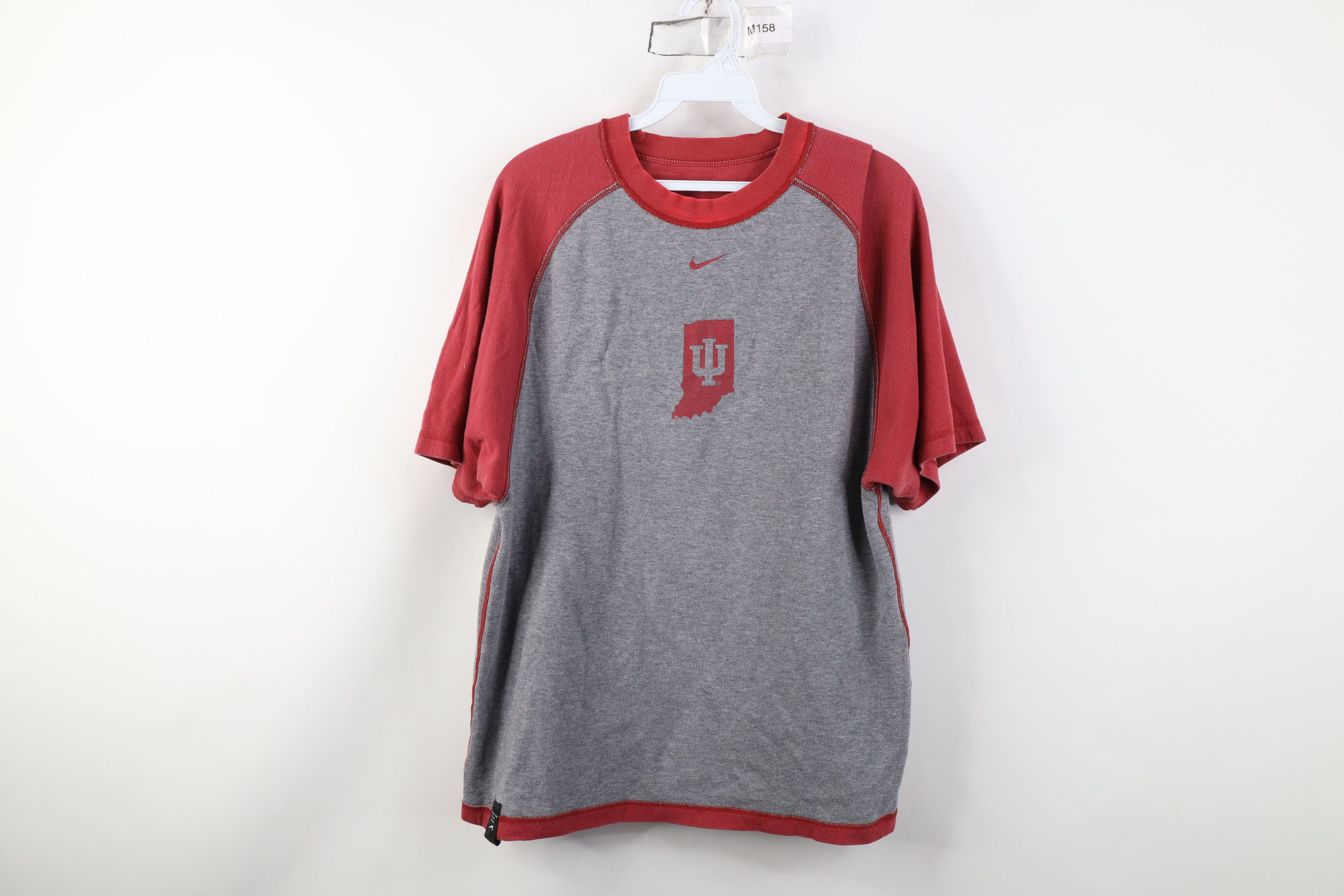 Nike Vintage Nike Reversible Swoosh Indiana University T-Shirt Size US S / EU 44-46 / 1 - 13 Thumbnail
