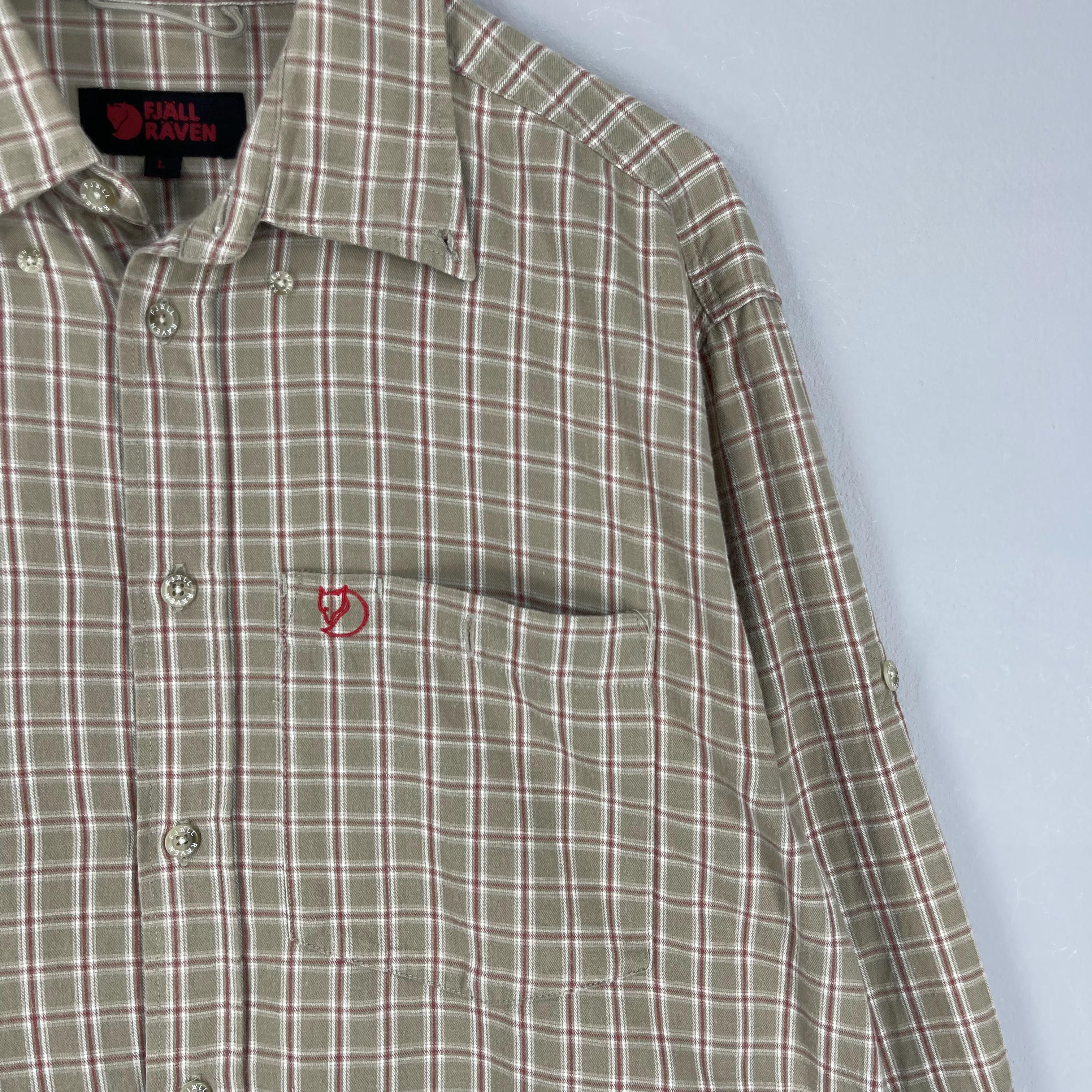 Fjallraven Vintage 90s FJALLRAVEN Checkered Board Minimalist Flannel Size US L / EU 52-54 / 3 - 5 Thumbnail