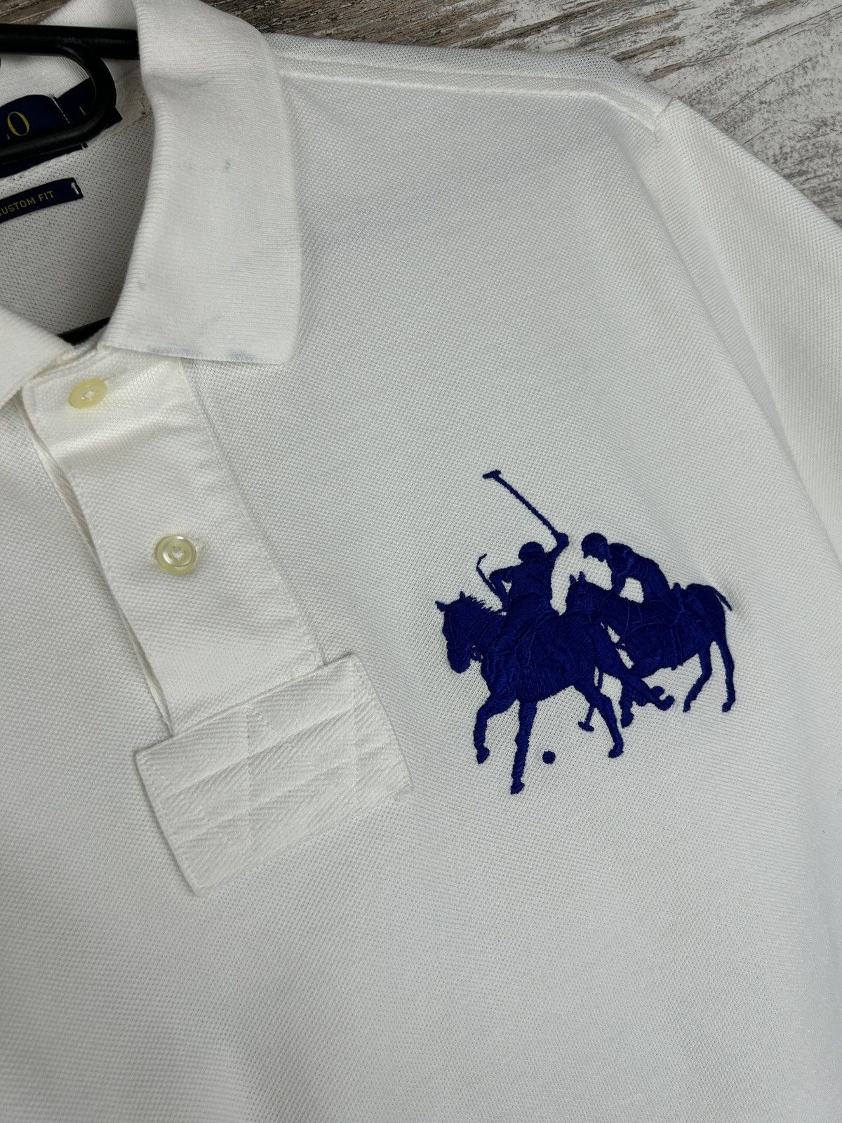 Polo Ralph Lauren × Vintage Mens Vintage Polo Ralph Lauren Polos y2k rugby rare T-shirt Size US L / EU 52-54 / 3 - 8 Thumbnail