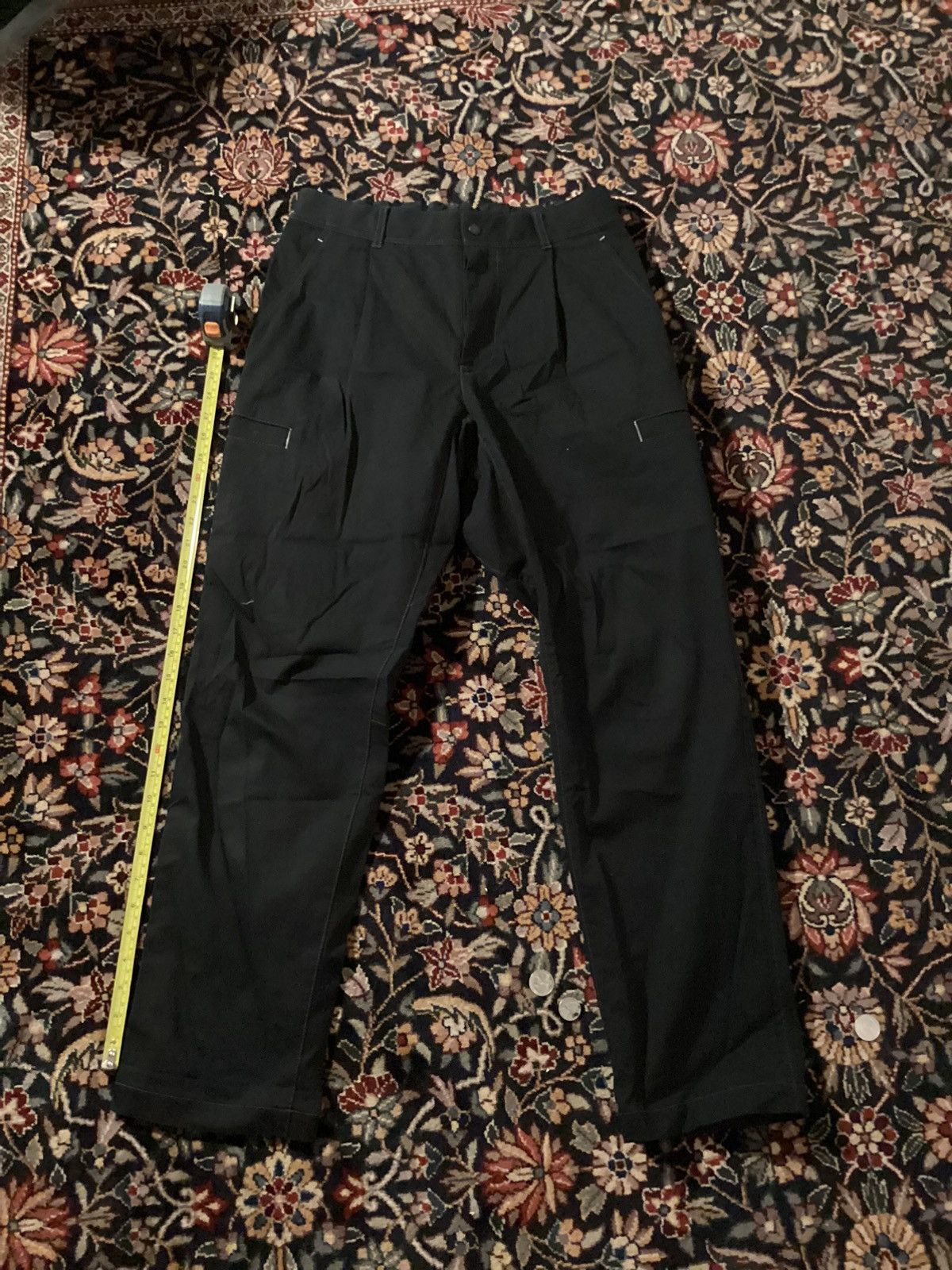 And Wander and Wader - Elasticized Black Cargo Pants - Size 3 Size US 32 / EU 48 - 1 Thumbnail