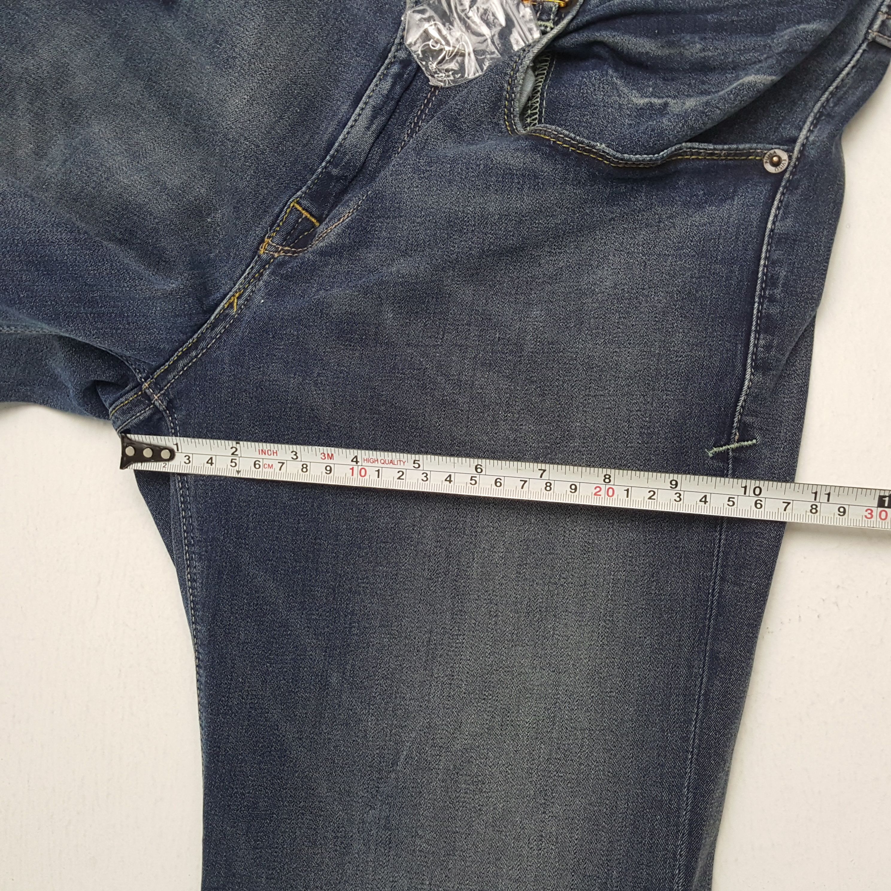 Evisu × Puma × Vintage EVISU x PUMA Japanese Brand Streetwear Custom Daicock Jeans Size 30" / US 8 / IT 44 - 9 Thumbnail