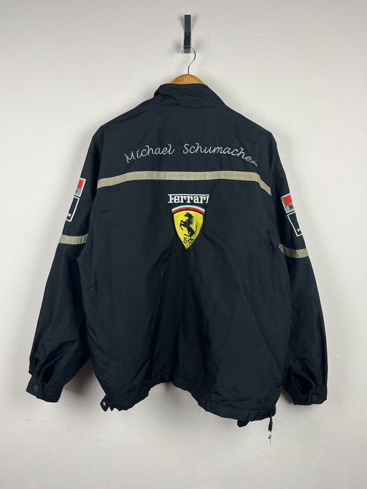 Ferrari Rare Vintage Racing Ferrari Jacket F1 Michael Schumacher 90s Size US XL / EU 56 / 4 - 2 Thumbnail
