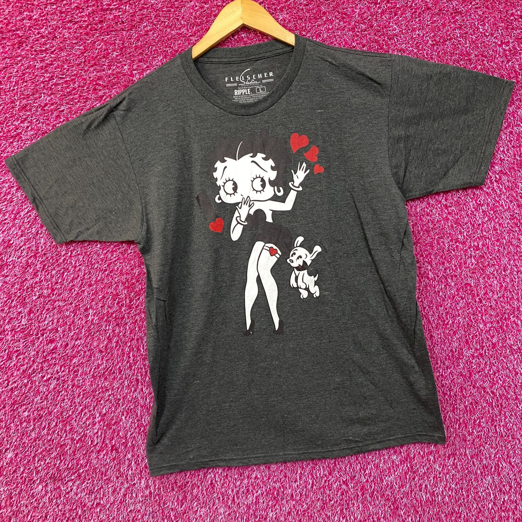 Other Betty Boop and Pudgy Puppy Love Classic With Pup Vintage Sty Size US L / EU 52-54 / 3 - 3 Thumbnail