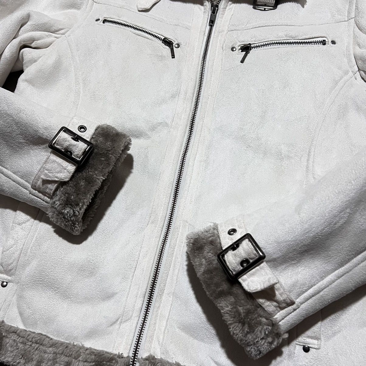 Japanese Brand Roushatte Velour Fur Jacket Midas Fuga Attic Shellac GOA Size US M / EU 48-50 / 2 - 4 Thumbnail
