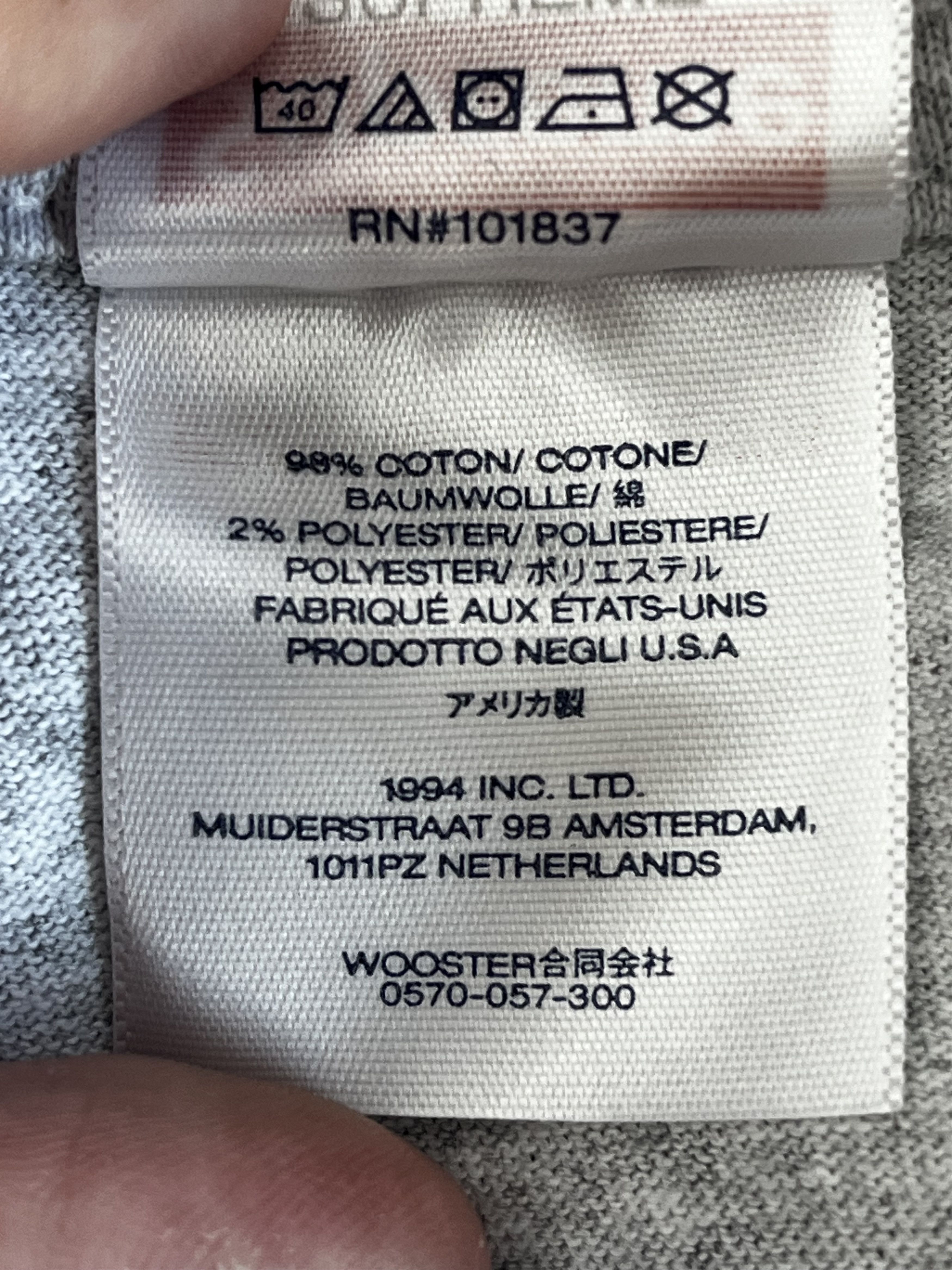 Supreme Supreme Box Logo Tee (FW23) Ash Grey Size US L / EU 52-54 / 3 - 4 Thumbnail