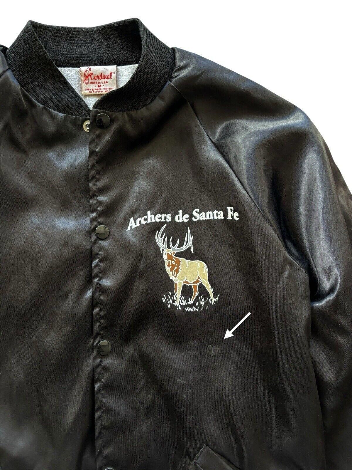 Vintage Vintage Cardinal Santa Fe Archers Satin Jacket Medium Size US M / EU 48-50 / 2 - 7 Thumbnail