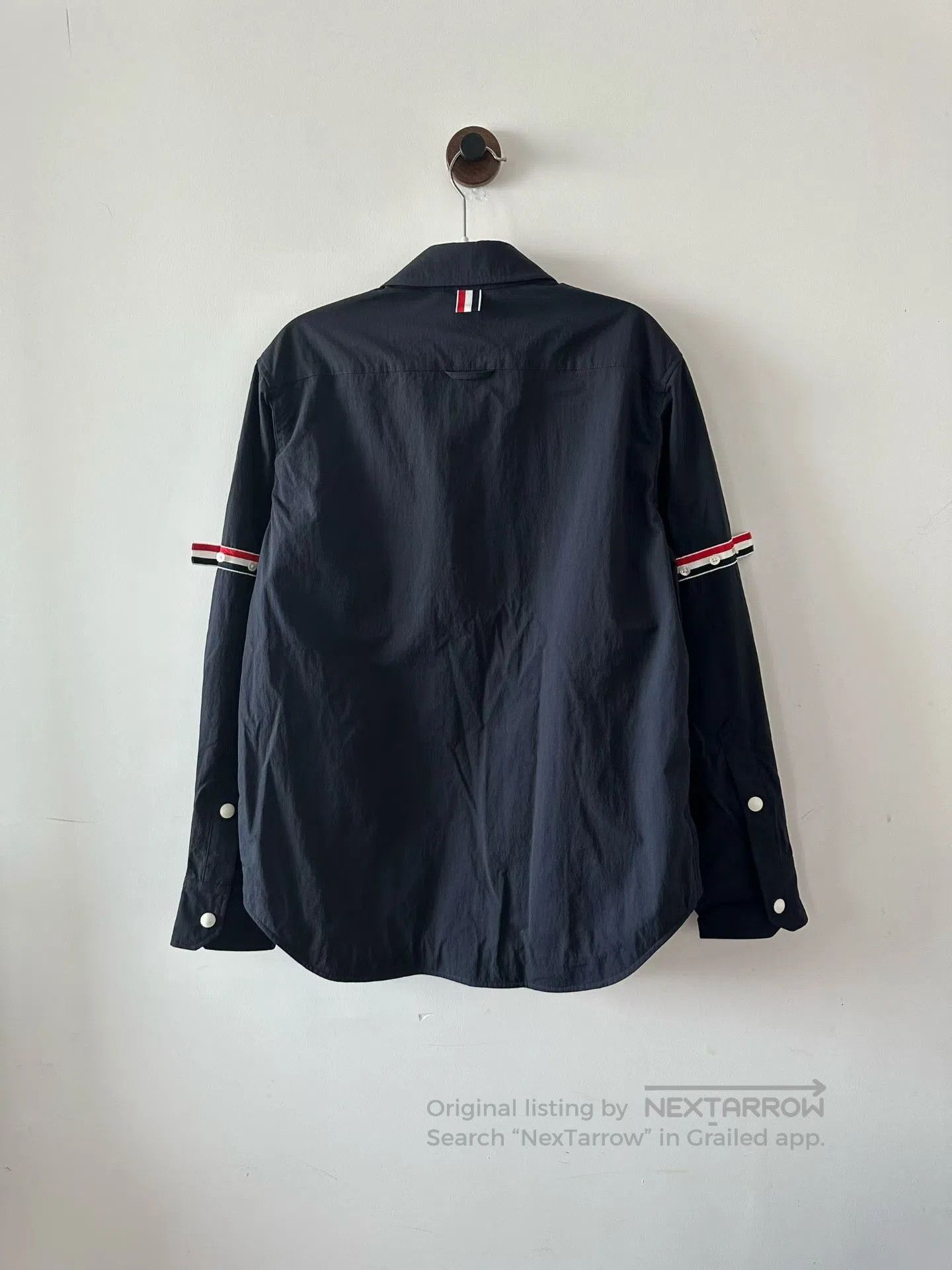 Thom Browne Thom Browne Double Sleeve Logo Shirt Jacket| Size US XS / EU 42 / 0 - 2 Thumbnail