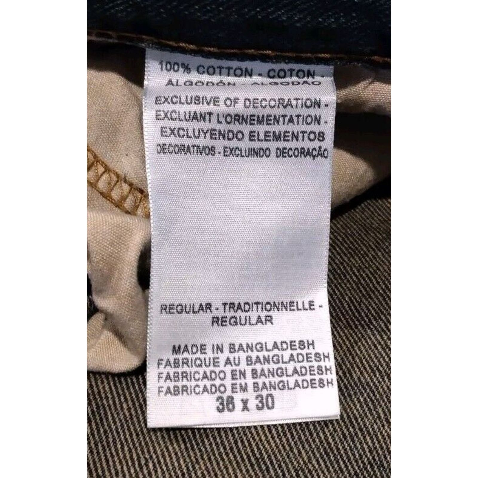 Levi's Vintage Clothing Levi's Strauss Signature Regular Fit Straight Men's 36x30 Size US 36 / EU 52 - 5 Thumbnail