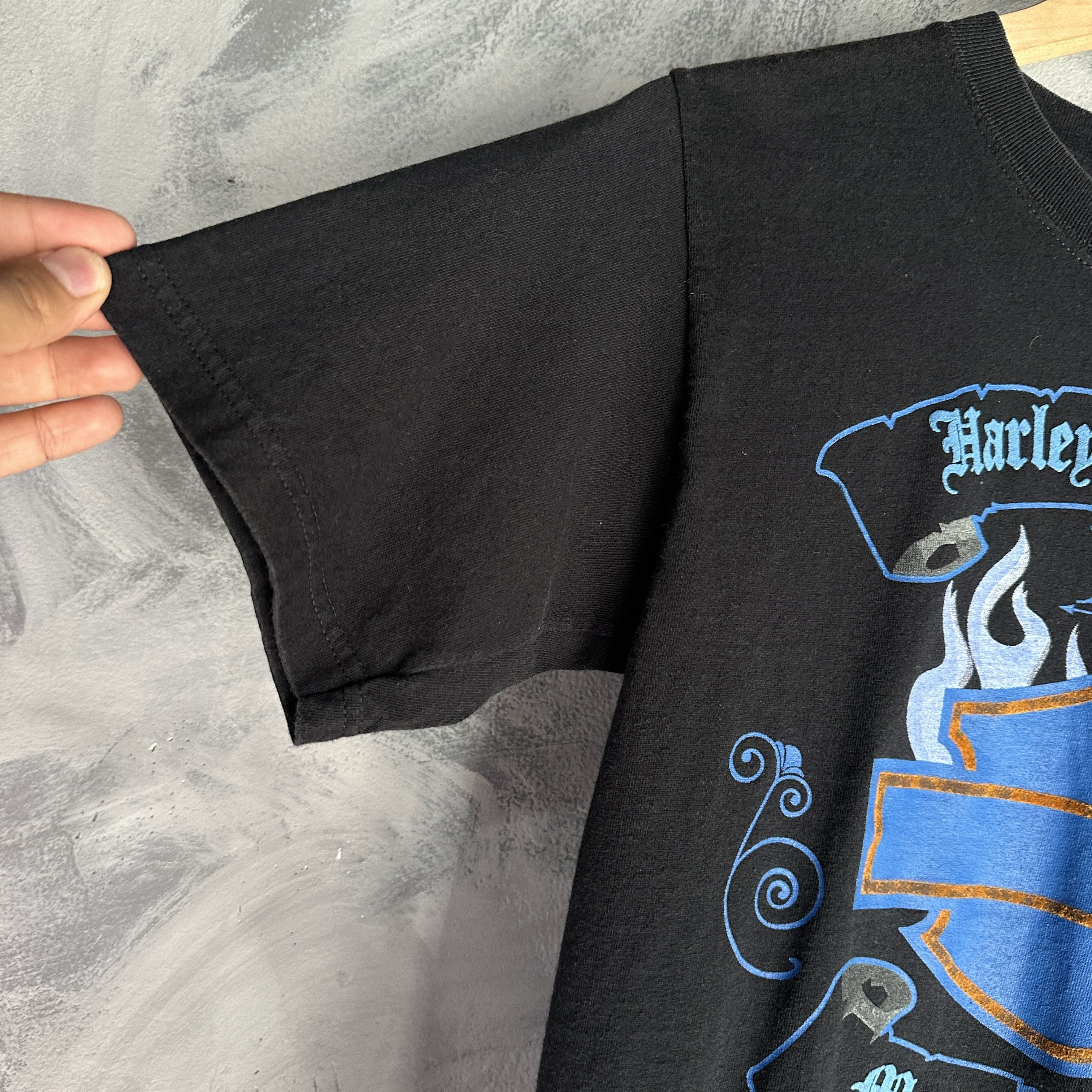 Harley Davidson Vintage Harley Davidson T Shirt Mens Small Black Cancun Size US S / EU 44-46 / 1 - 3 Thumbnail