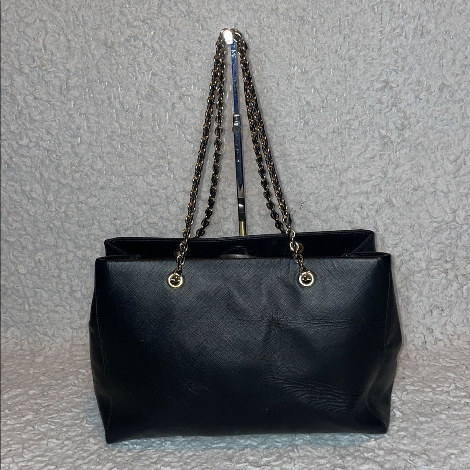 Salvatore Ferragamo Ferragamo Melike Vara Bow Leather Tote Black Size ONE SIZE - 9 Thumbnail