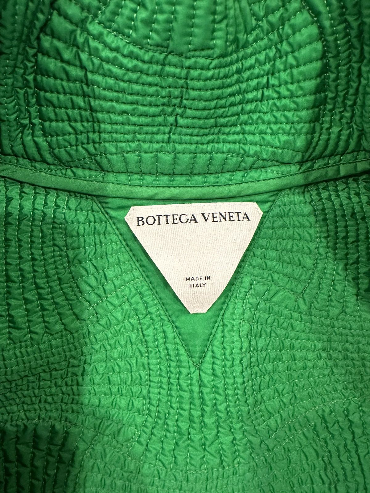 Bottega Veneta Bottega Veneta Green Inrecciato Padded Shell Gilet Vest Size US S / EU 44-46 / 1 - 8 Thumbnail
