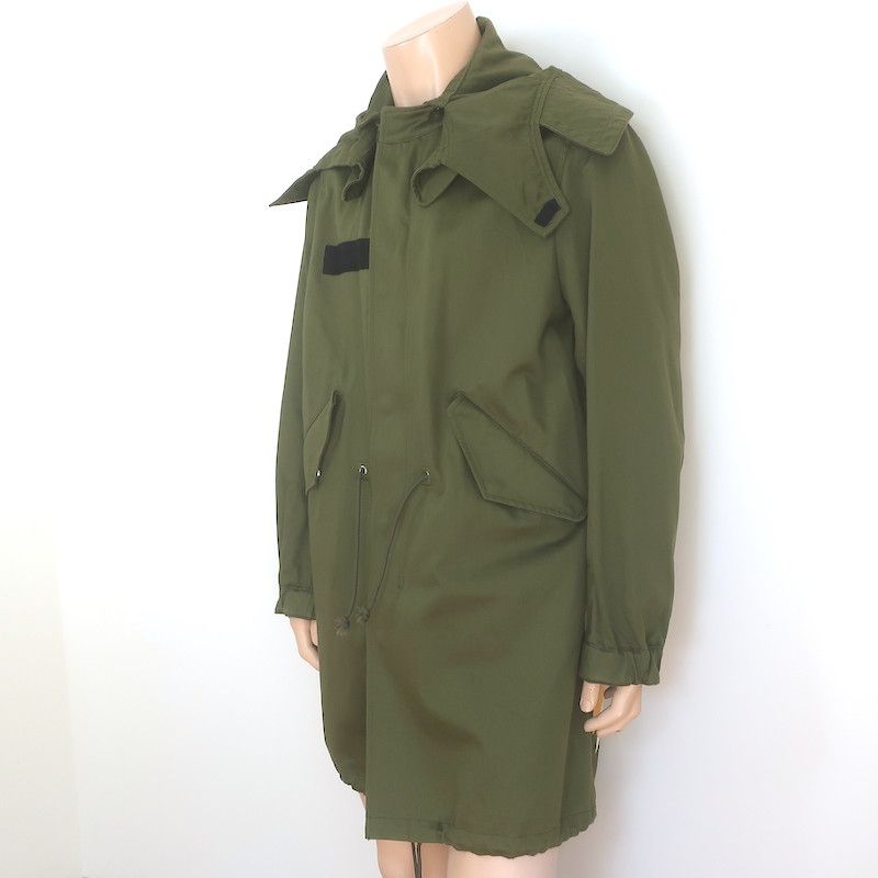 Givenchy Givenchy Wing Print Parka Green Size 50 Hooded Jacket Size US M / EU 48-50 / 2 - 6 Thumbnail