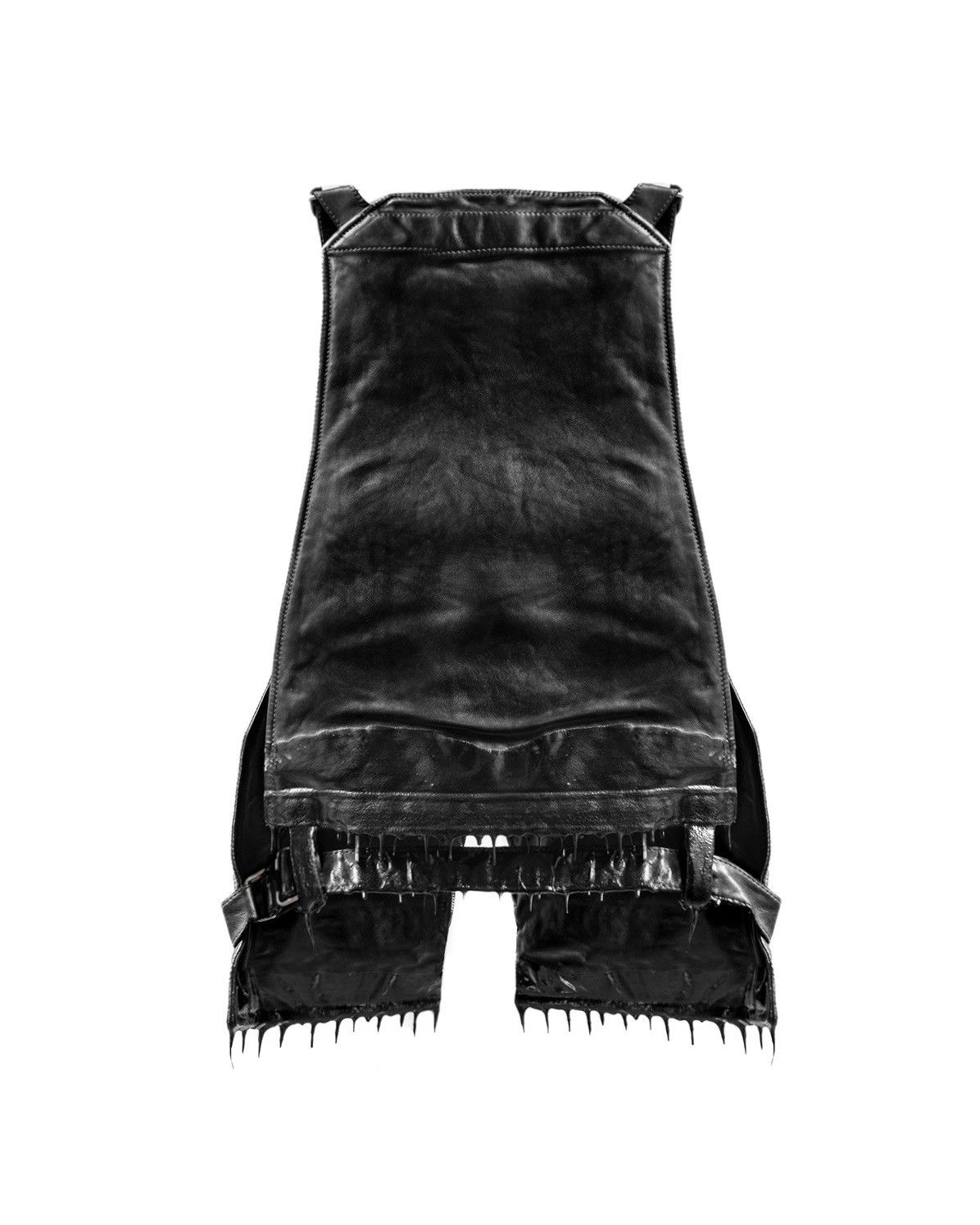 Carol Christian Poell Carol Christian Poell Leather Drip Vestbag AM/2373R Size US M / EU 48-50 / 2 - 2 Thumbnail