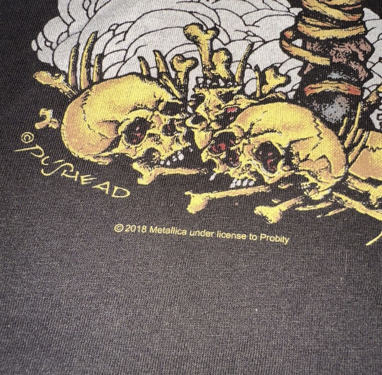 Other Metallica So I Dub Thee Unforgiven 2 sided black Large 2018 Size US L / EU 52-54 / 3 - 3 Thumbnail