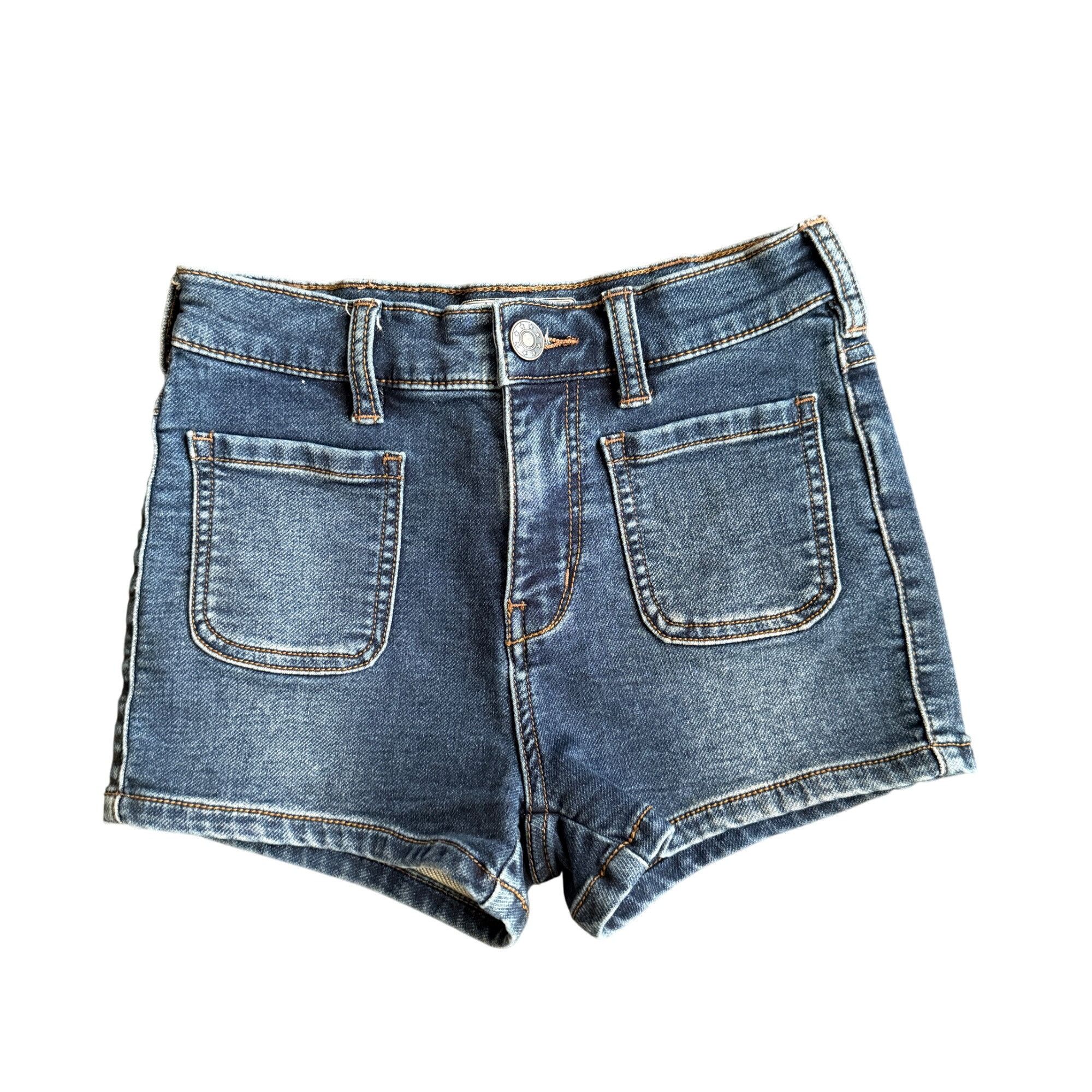 Free People Free People Womens High-Rise Denim Shorts Size 24 Medium Was Size 24" / US 00 / IT 34 - 1 Thumbnail