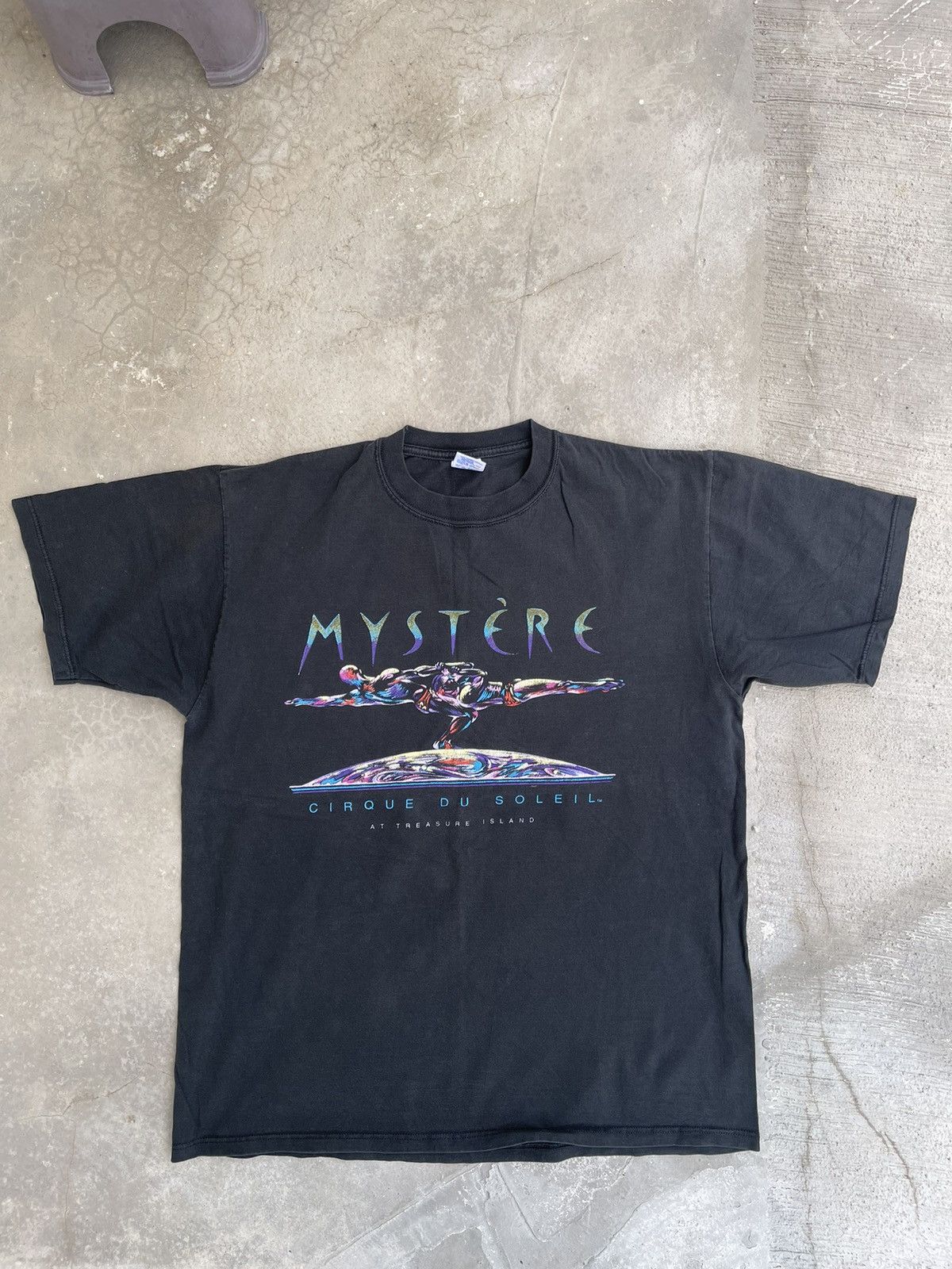 Jerzees Vintage 90s Mystere Cirque du Soleil at Treasure Island Size US L / EU 52-54 / 3 - 1 Thumbnail