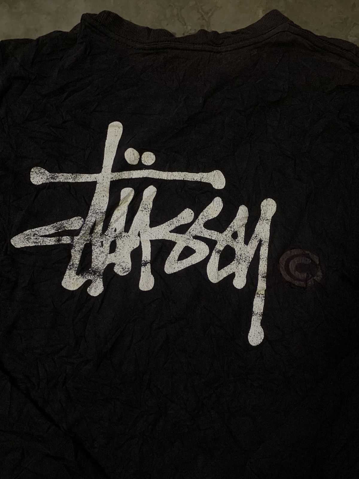 Stussy × Vintage Stussy Big Spellout Long Sleeve Tee Size US L / EU 52-54 / 3 - 10 Thumbnail