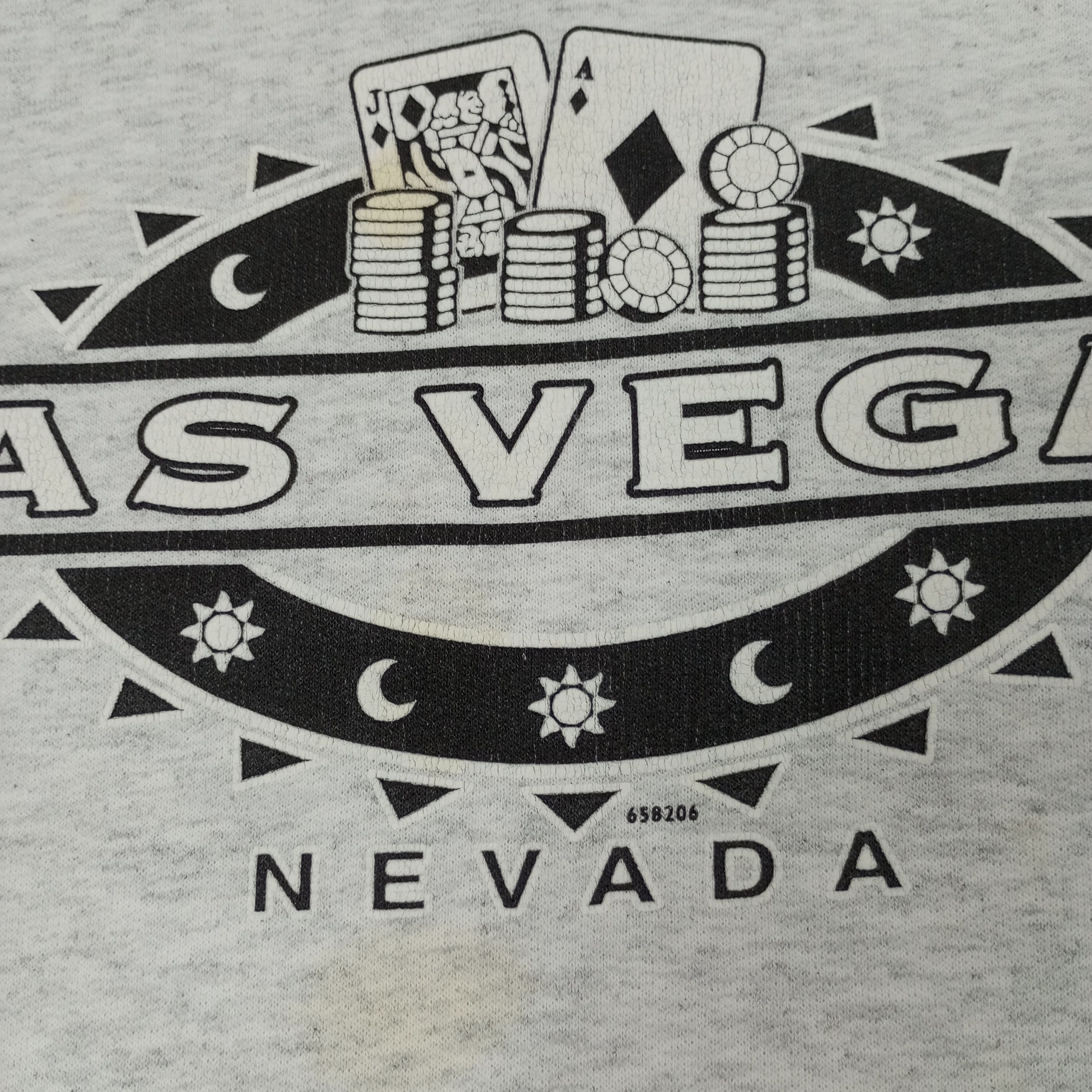 Vintage Las Vegas Nevada Streetwear Sweatshirt c225n22 Size US L / EU 52-54 / 3 - 3 Thumbnail