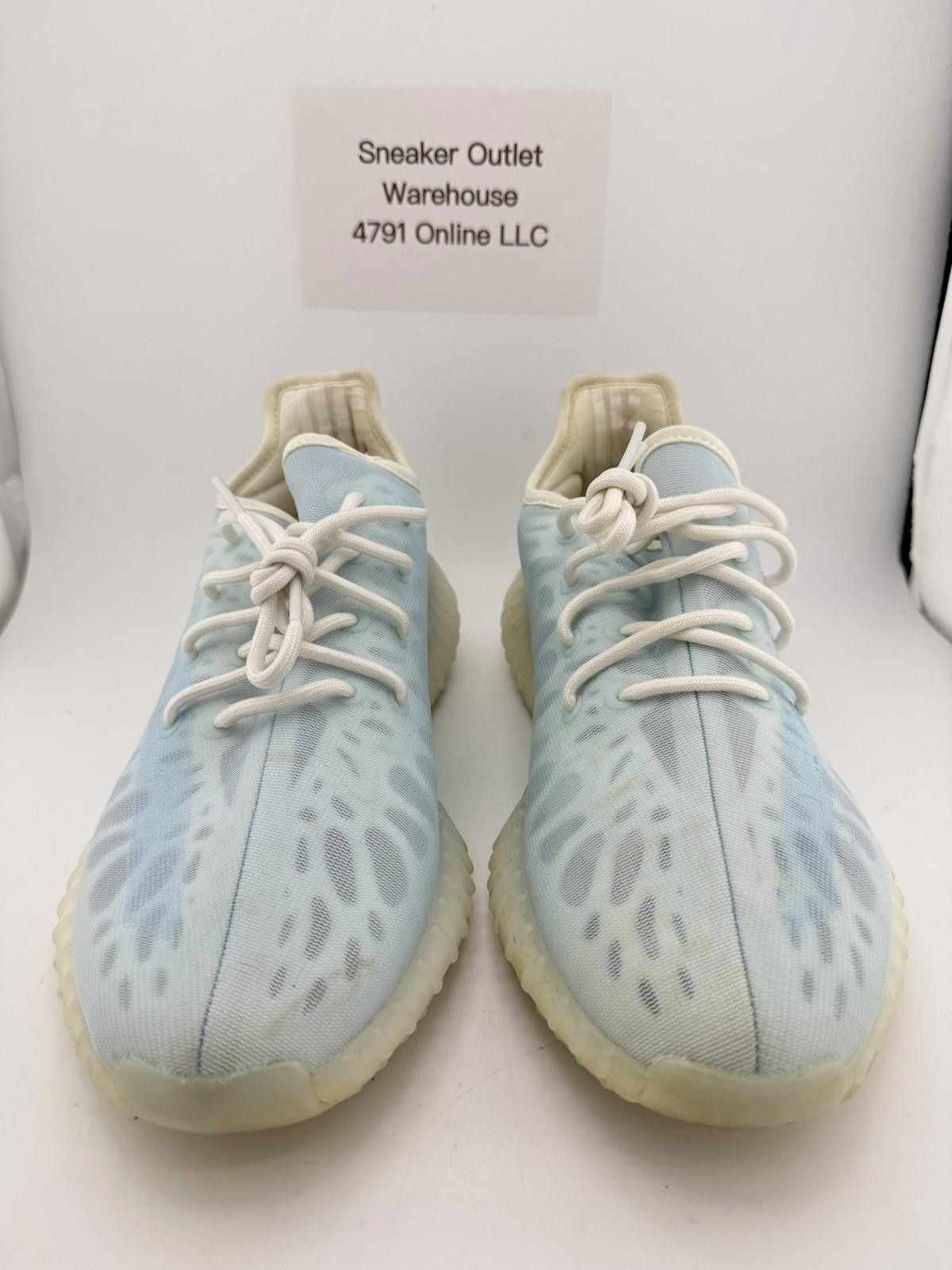 Adidas Yeezy 350 Mono Ice US 10.5 Used Size US 10.5 / EU 43-44 - 3 Thumbnail