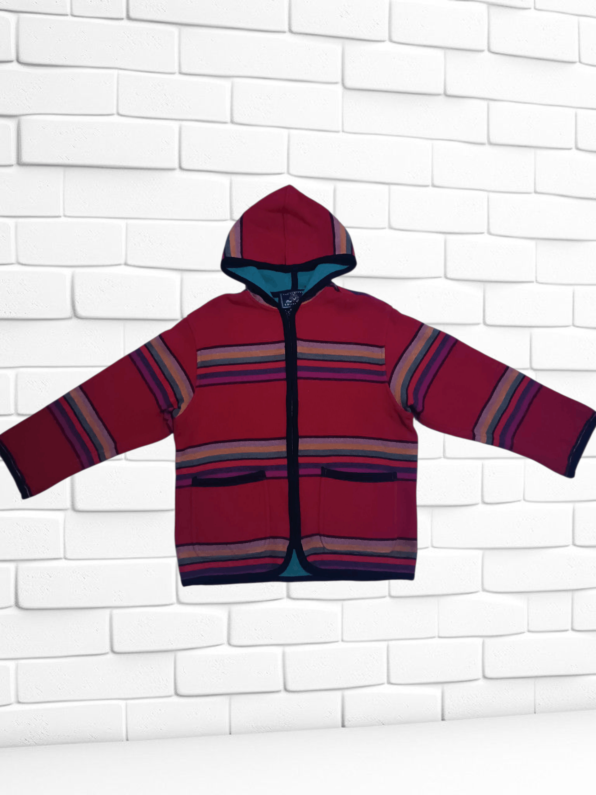 Japanese Brand Vintage Limited Collection Blanket Coat Wool Hoodie Jacket Size US L / EU 52-54 / 3 - 6 Thumbnail