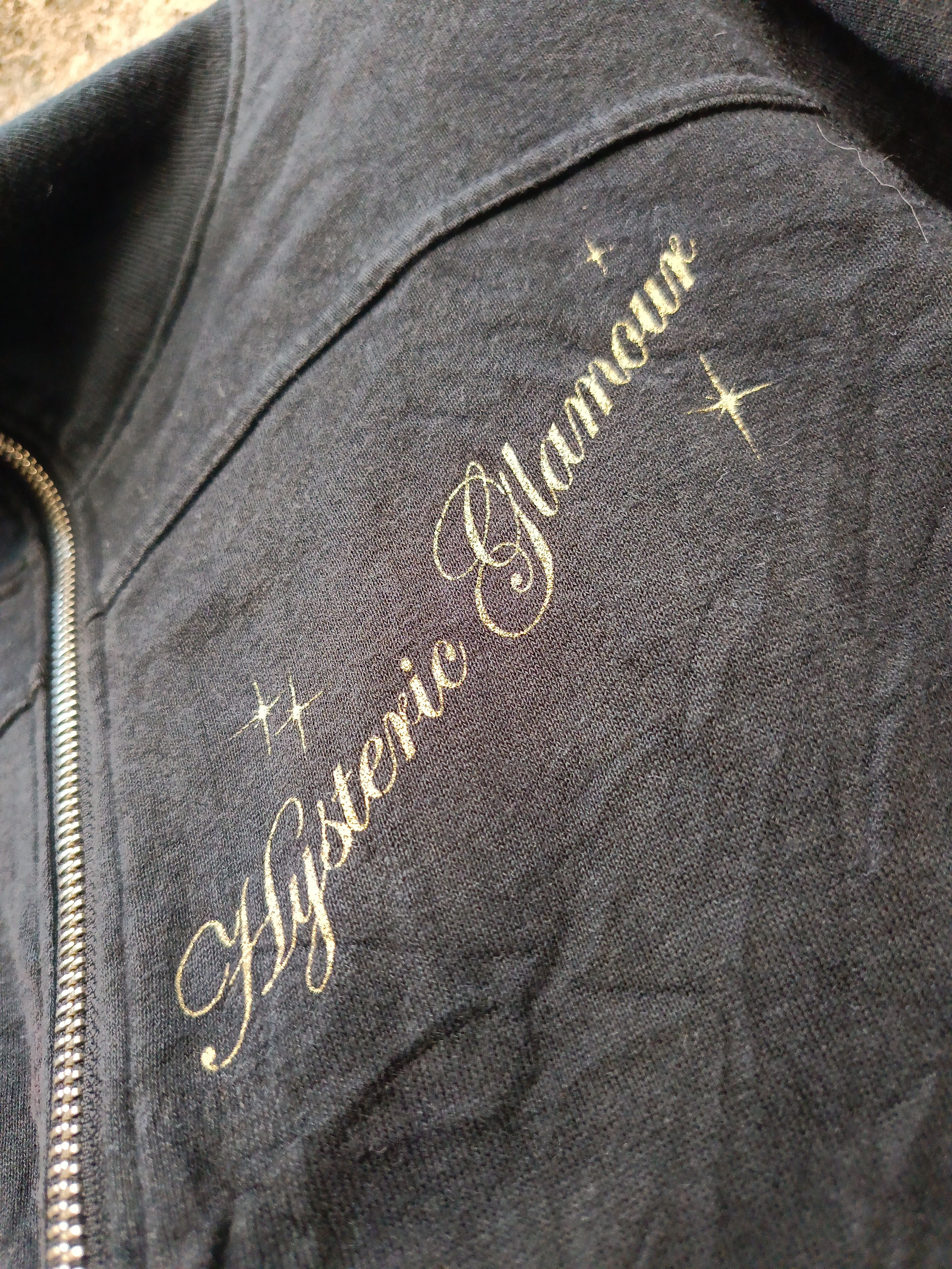 Hysteric Glamour 90's HYSTERIC GLAMOUR ZIP UP SWEATSHIRT BIG FACE PRINT Size US S / EU 44-46 / 1 - 6 Thumbnail