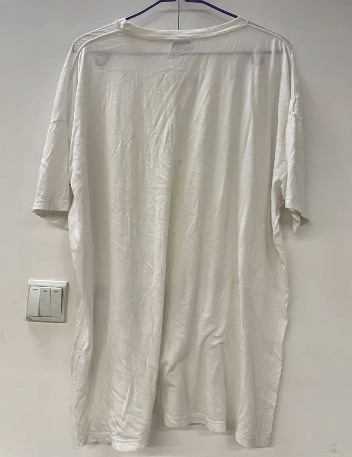 Saint Laurent Paris Saint Laurent Paris size os White Five-pointed Star Printe Size US M / EU 48-50 / 2 - 2 Thumbnail