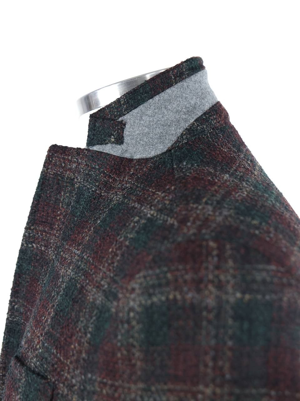 Paoloni PAOLONI Plaid woolen jacket Size 48R - 4 Thumbnail