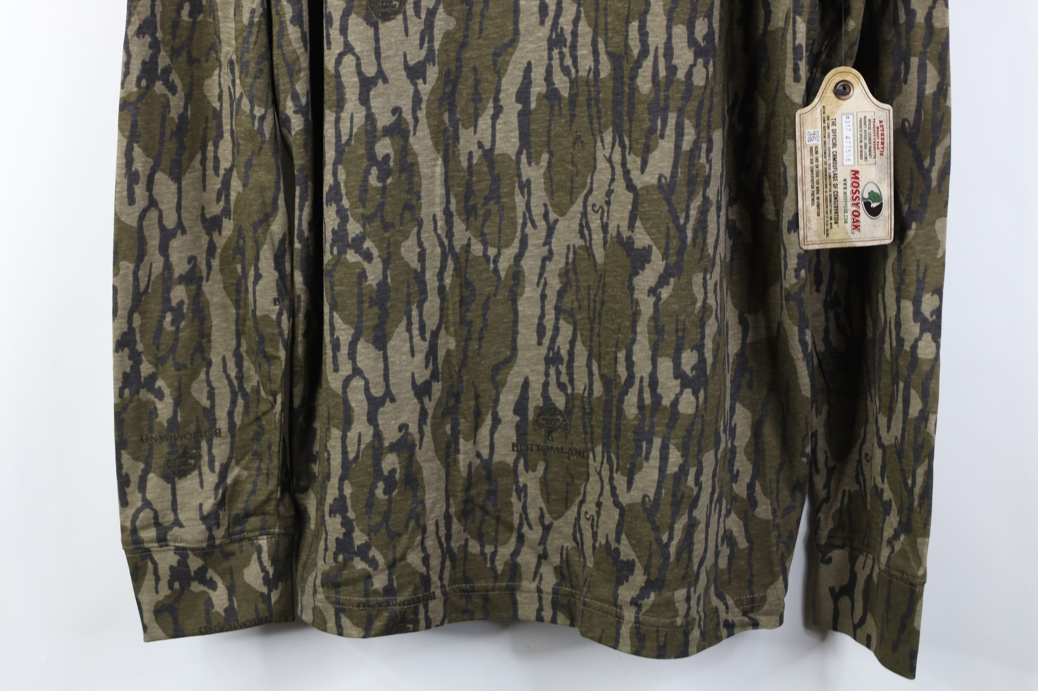 Vintage Deadstock Vintage Y2K Streetwear Mossy Long Sleeve T-Shirt Size US L / EU 52-54 / 3 - 3 Thumbnail