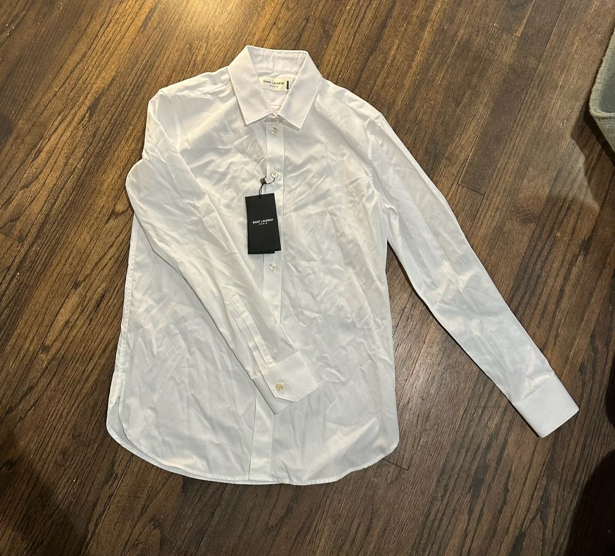 Saint Laurent Paris 100% Authentic Saint Laurent Paris white button up Size US S / EU 44-46 / 1 - 2 Thumbnail