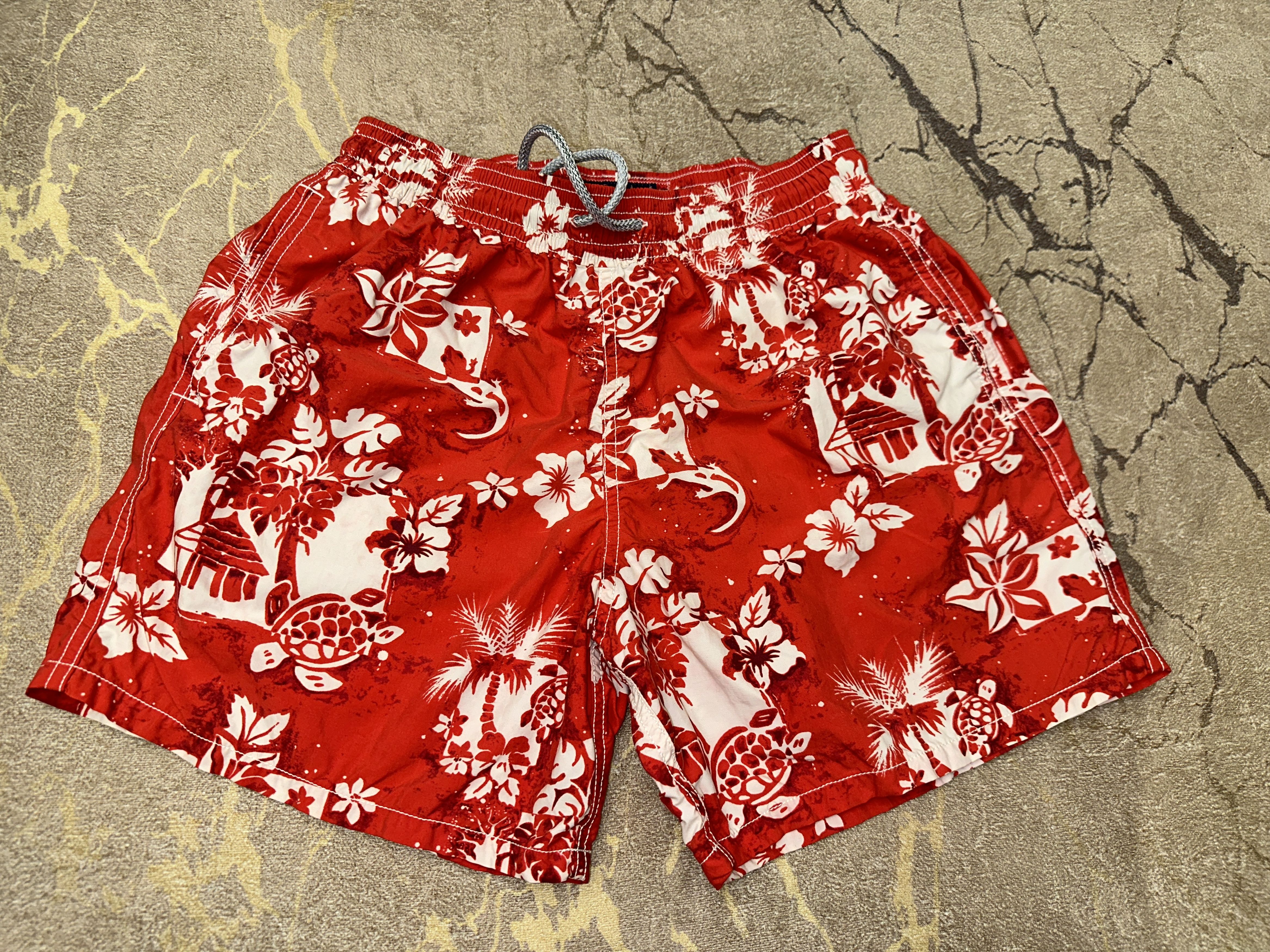 Vilebrequin Vilebrequin Turtle Moorea Beach Shorts Trunks Bath Size L Size US 36 / EU 52 - 2 Thumbnail