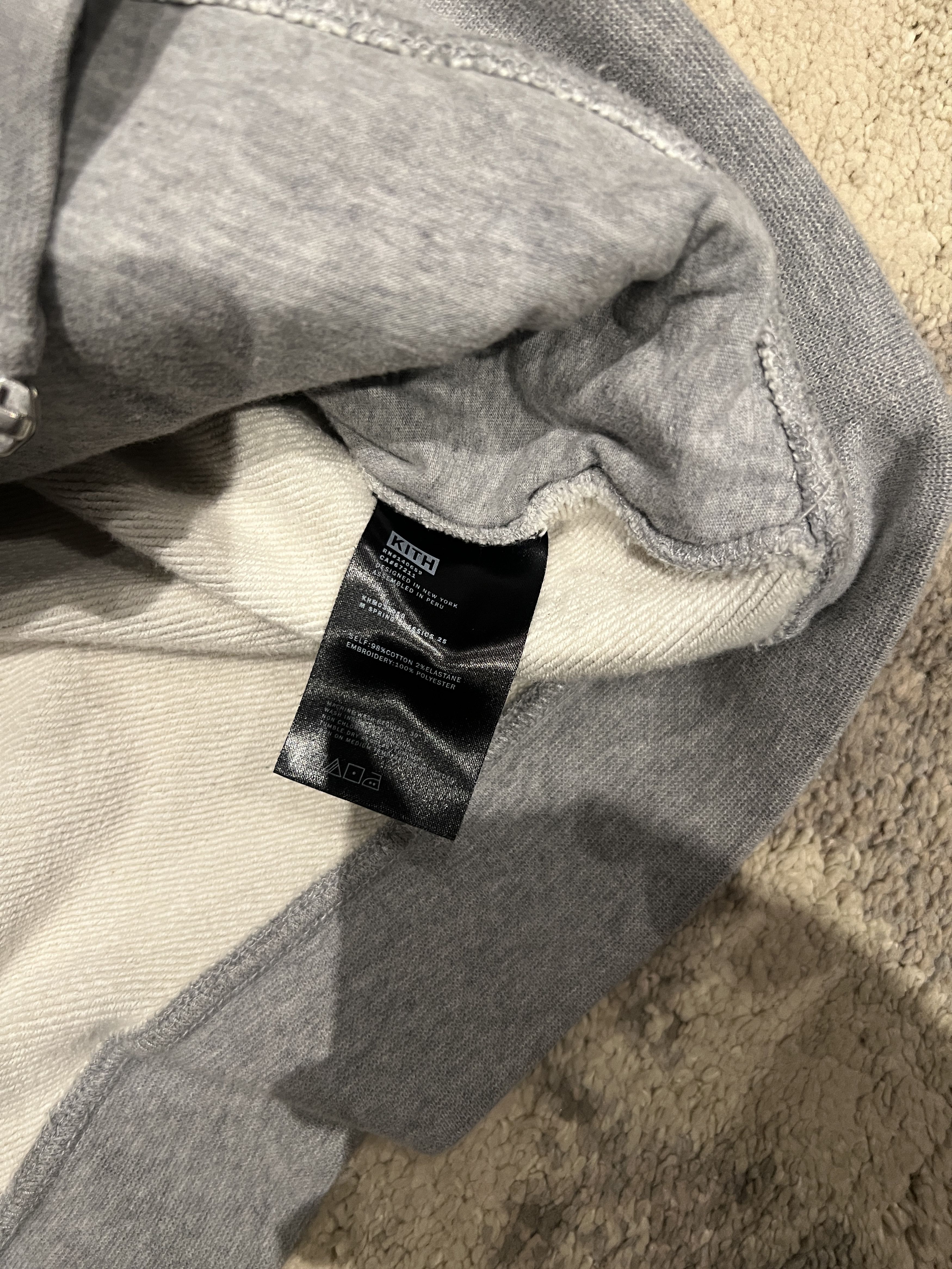 Kith Kith Suede Fleece Nelson Full Zip Hoodie Size US M / EU 48-50 / 2 - 3 Thumbnail